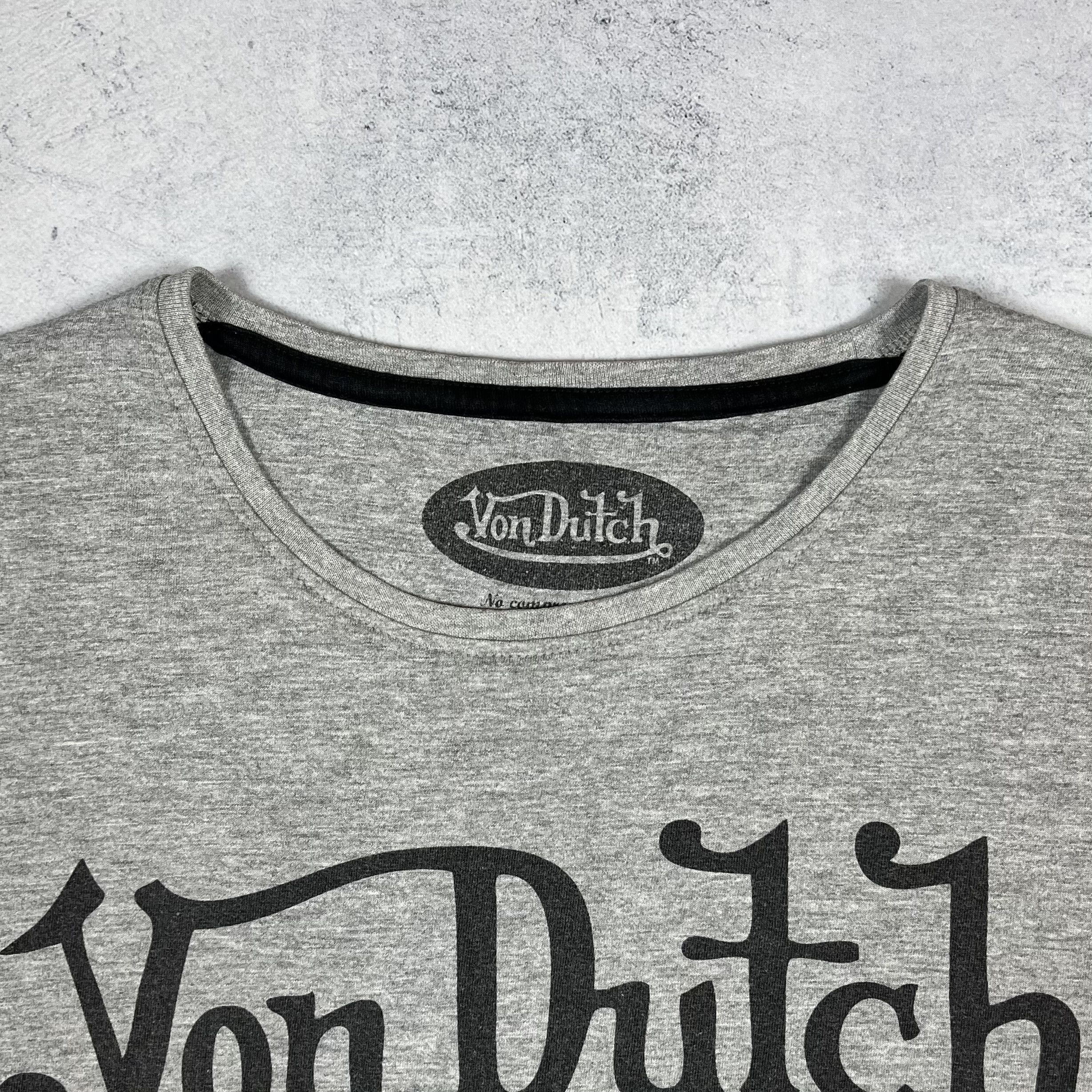 Von Dutch Vintage Von Dutch Y2K Big Logo T Shirt 00’s Size US L / EU 52-54 / 3 - 9 Thumbnail