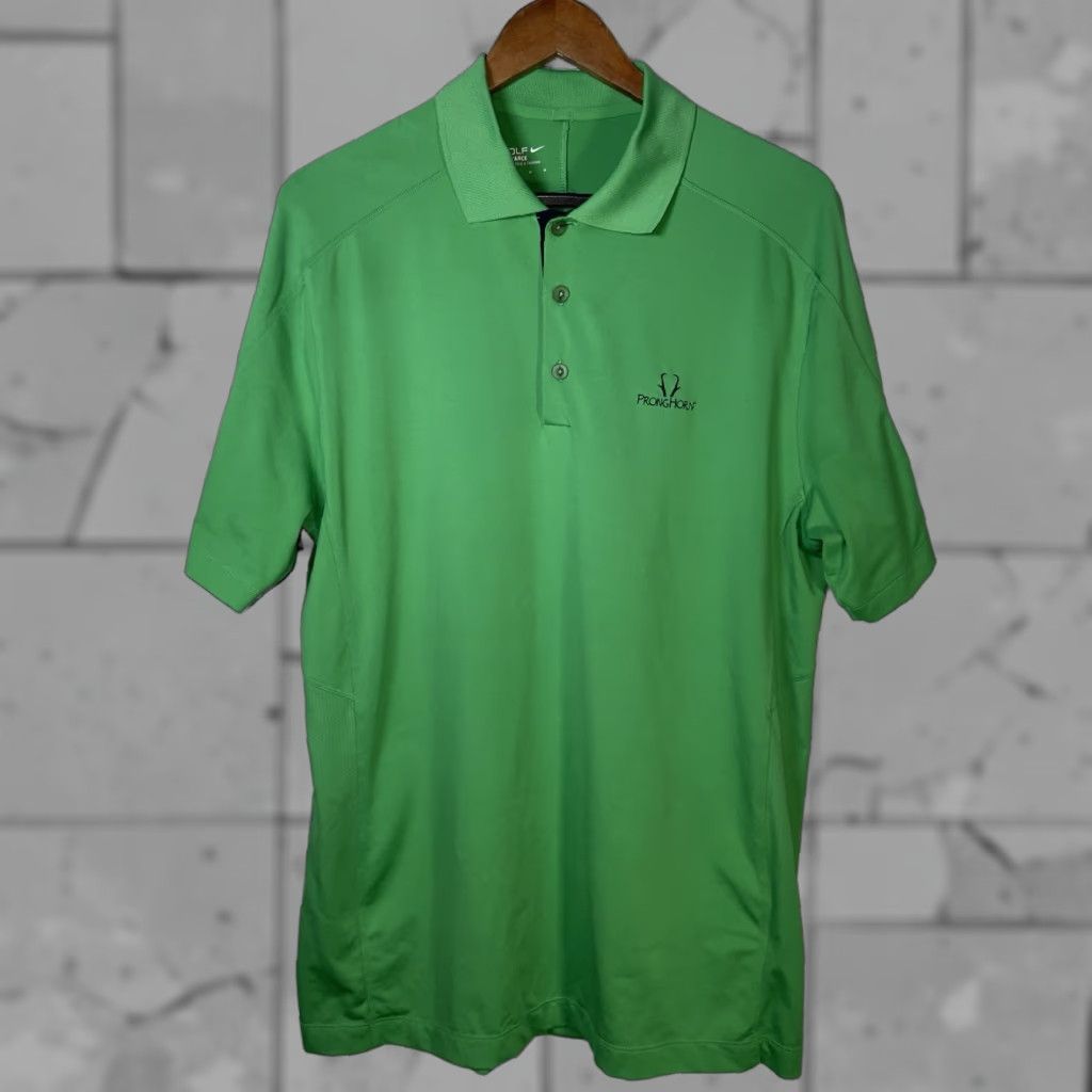 Nike Nike Golf Tour Performance Dri-Fit Polo Shirt Men M Green Sportswear Golf Size US M / EU 48-50 / 2 - 1 Thumbnail