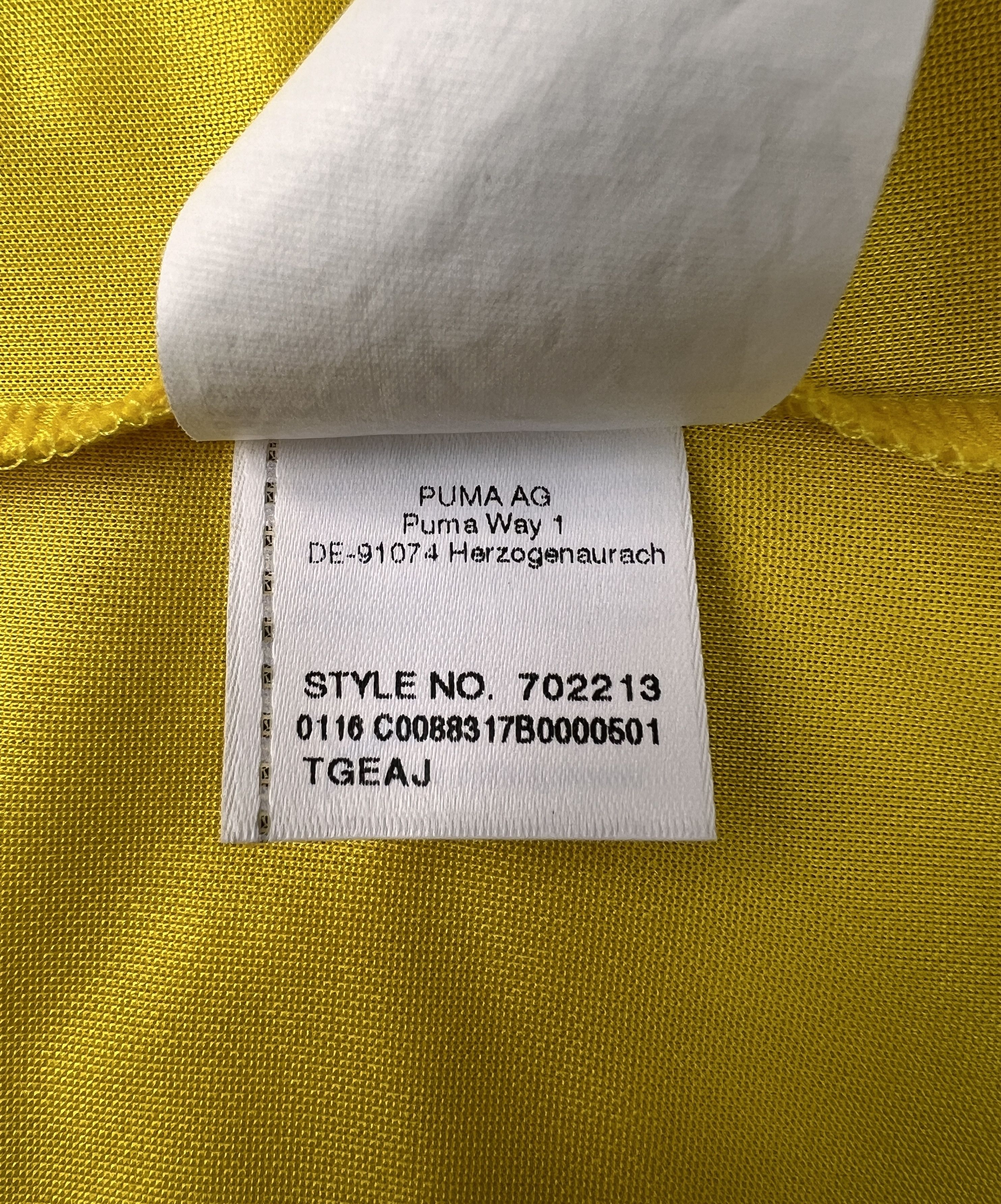 Puma Puma Dry Cell Long Sleeve Jersey Yellow #8 M Size US M / EU 48-50 / 2 - 17 Thumbnail