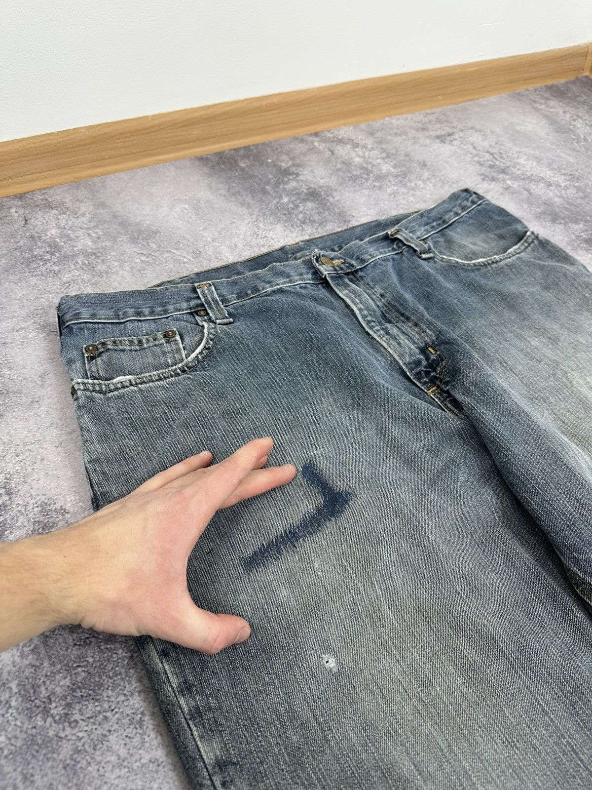 Carhartt Vintage Carhartt USA Stone Washed Baggy Utility Work Jeans Size US 40 / EU 56 - 12 Thumbnail