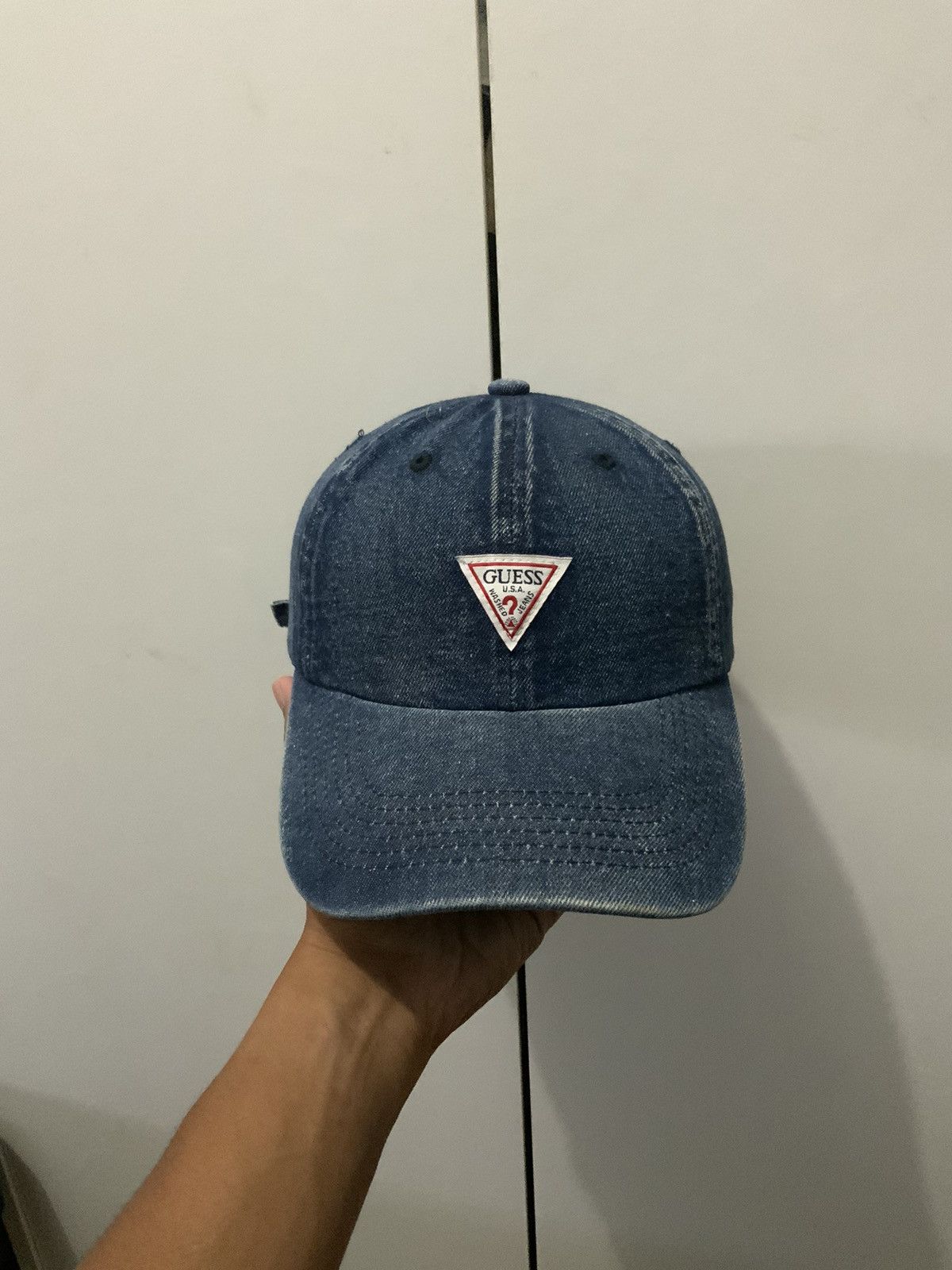 Denime Guess Jeans Denime Hat Size ONE SIZE - 5 Thumbnail
