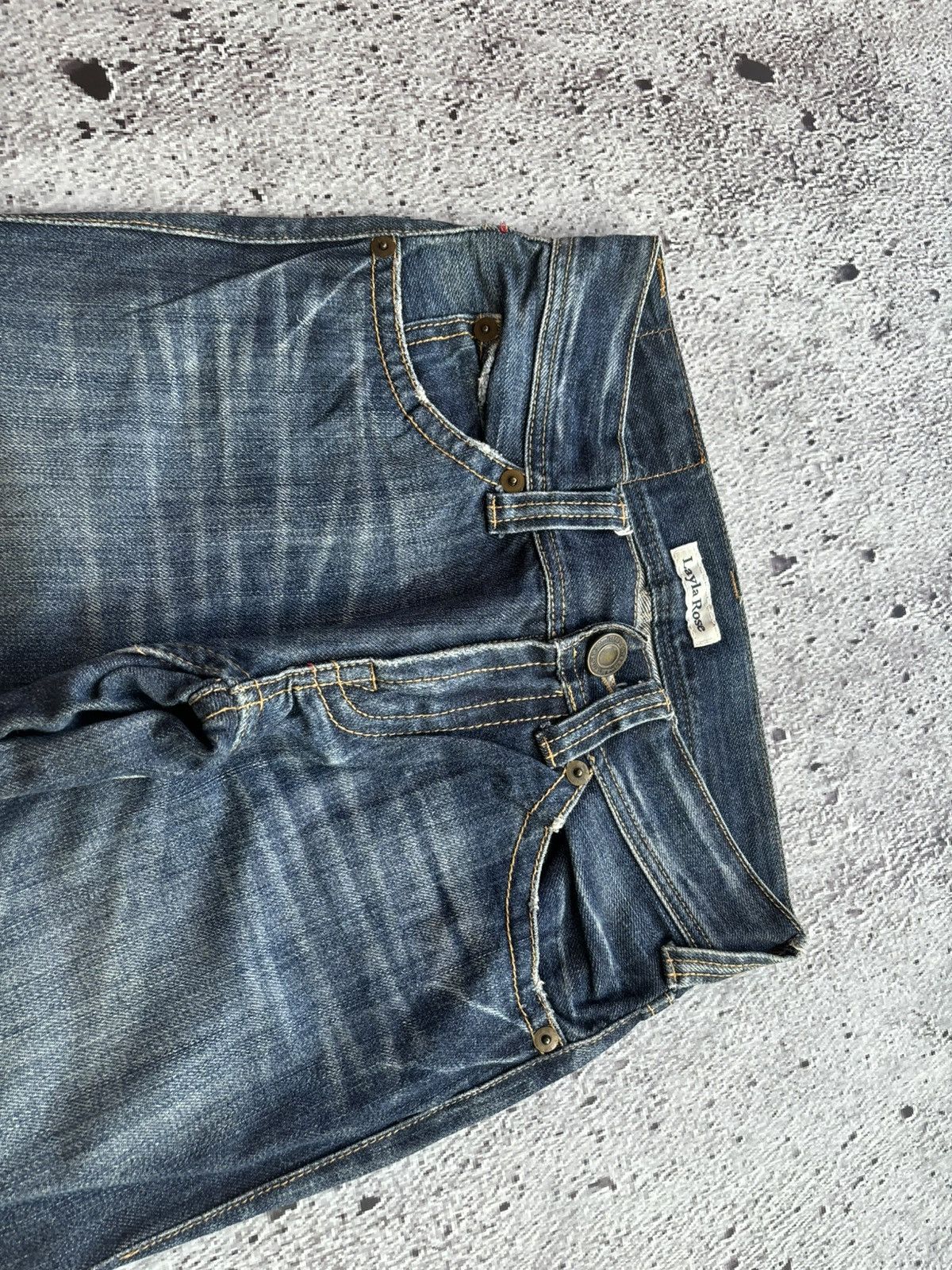 Hysteric Glamour 2000's wide leg Layla rose denim baggy style Size US 28 / EU 44 - 7 Thumbnail