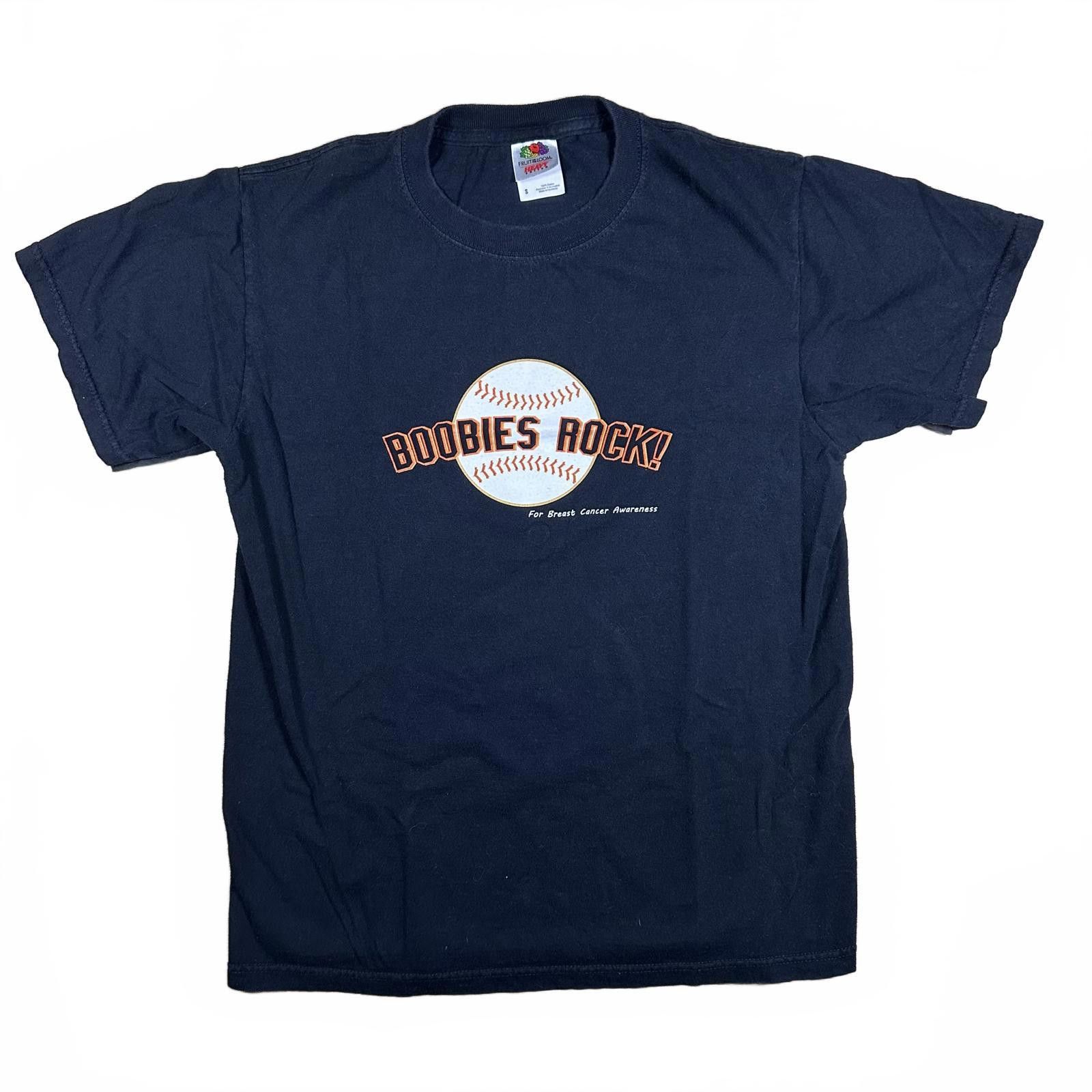Fruit Of The Loom Fruit of the Loom Men's S Black Boobies Rock MLB Graphic Size US S / EU 44-46 / 1 - 1 Thumbnail