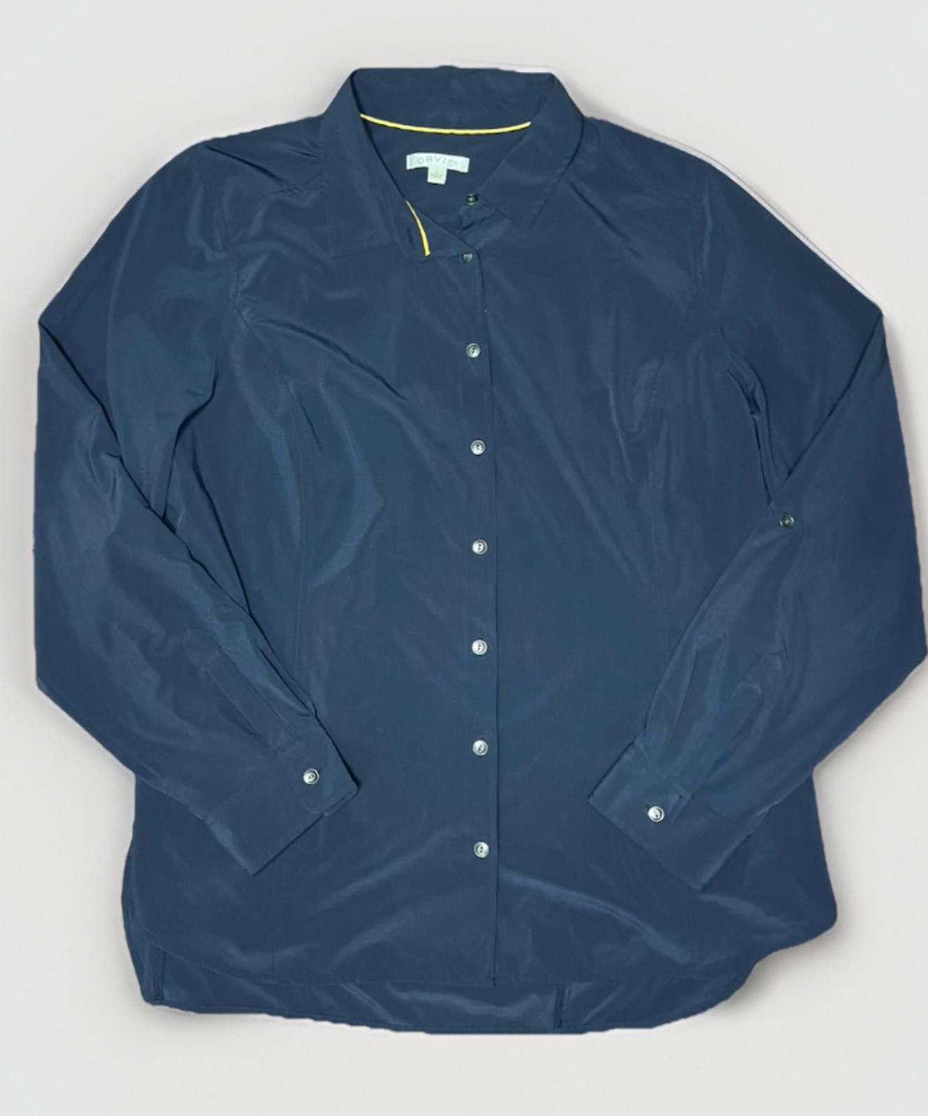 Orvis Orvis Navy Stretch Button Front Shirt XL Size US XL / EU 56 / 4 - 1 Thumbnail