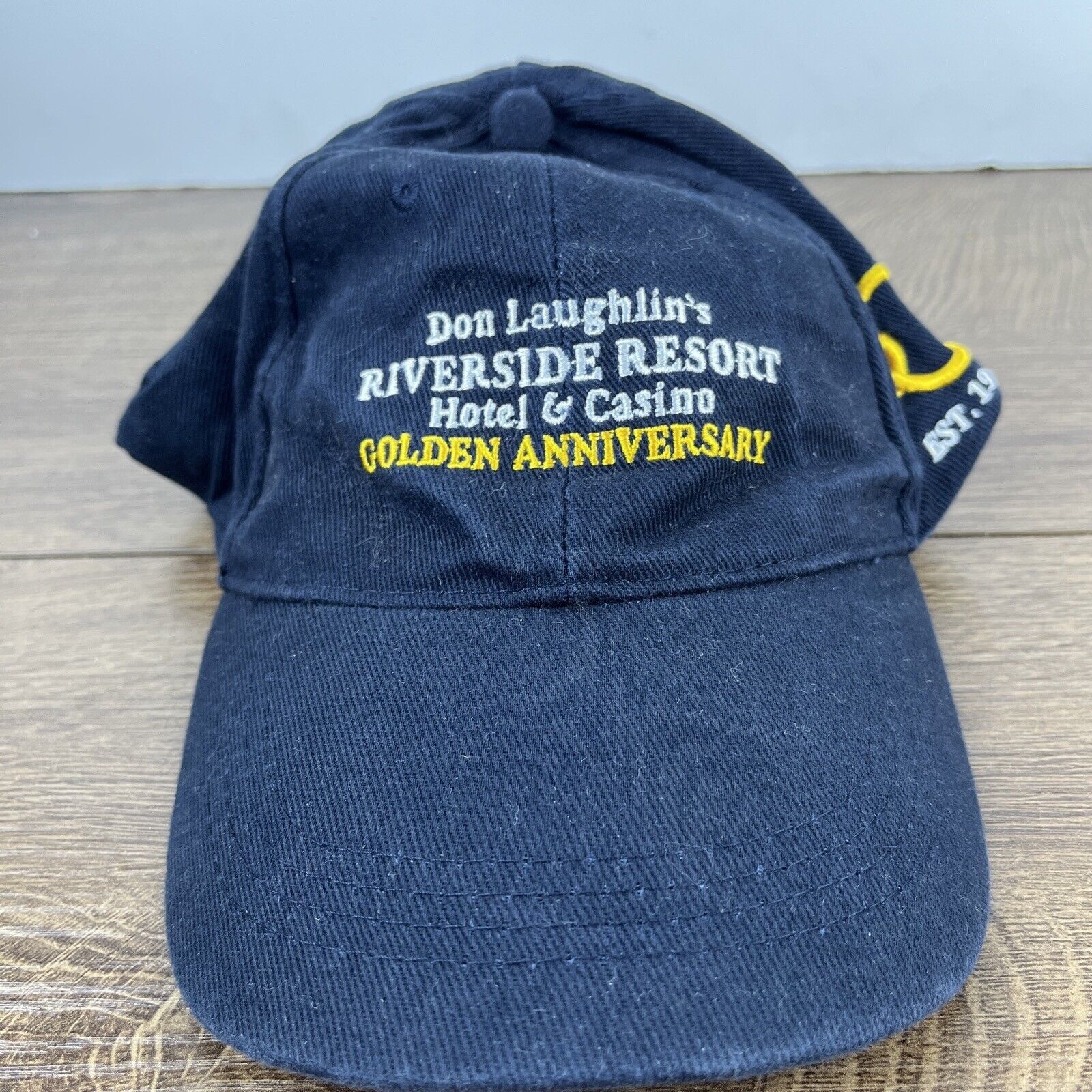 Other Don Laughlins Riverside Resort Hat Blue Hat Adjustable Blue Size ONE SIZE - 4 Thumbnail