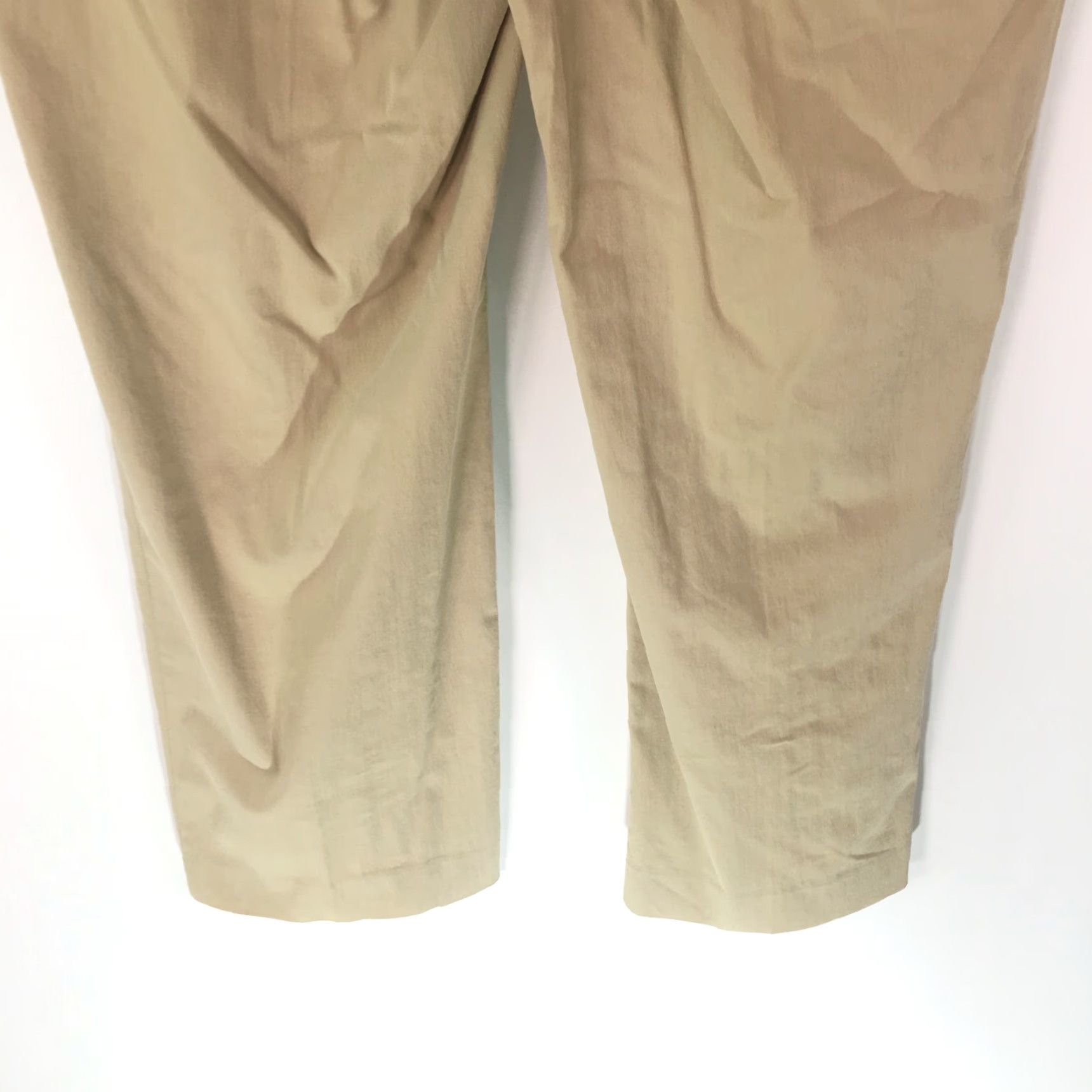 Banana Republic Banana Republic Women's Stretch Flat Front Dress Pants Size 8 Beige Casual Regular Fit Size 30" / US 8 / IT 44 - 6 Thumbnail