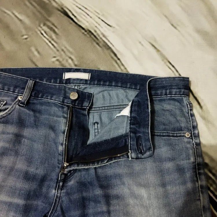 Japanese Brand × Vintage VINTAGE JAPANESE DISTRESSED BLUE JEANS PANTS Size US 36 / EU 52 - 6 Thumbnail