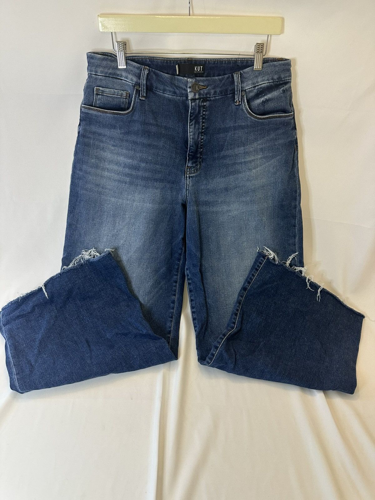 Other kut from the kloth MEG High rise/wide Leg 14L Jeans Size 34" / US 12 / IT 48 - 1 Thumbnail