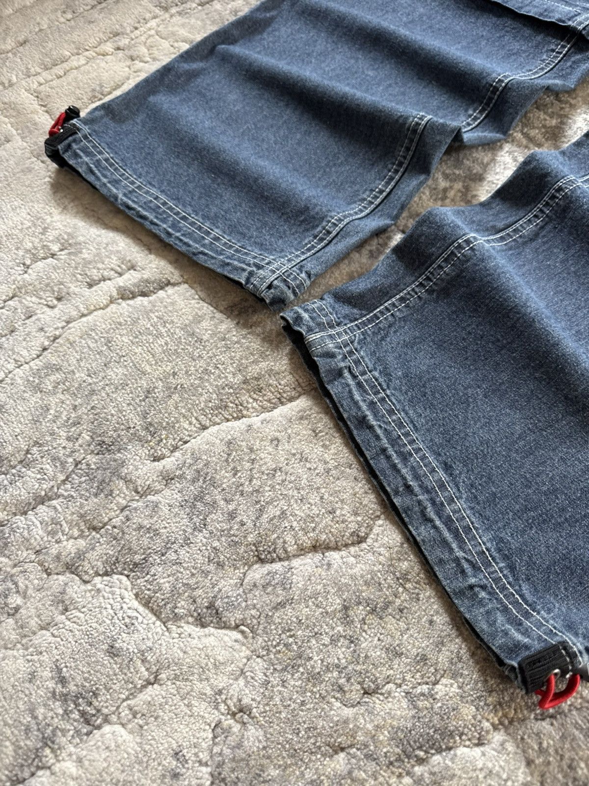 Airwalk 2000s Airwalk Detachable Baggy Heavy Weight Cargo Jeans Size US 32 / EU 48 - 8 Thumbnail