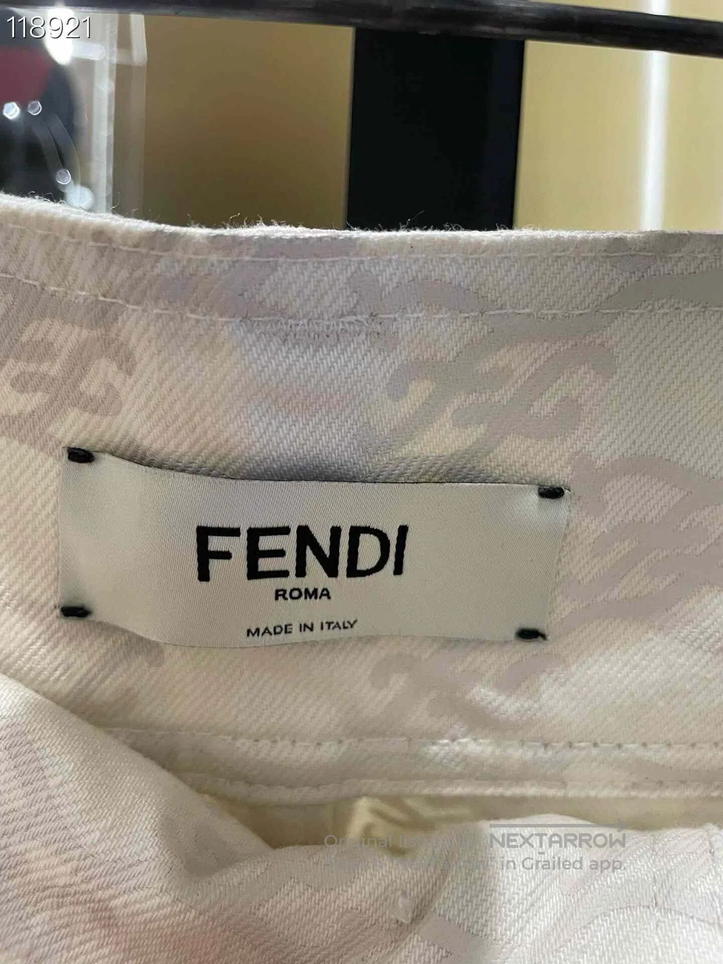 Fendi Fendi Logo High. Size 37" - 3 Thumbnail