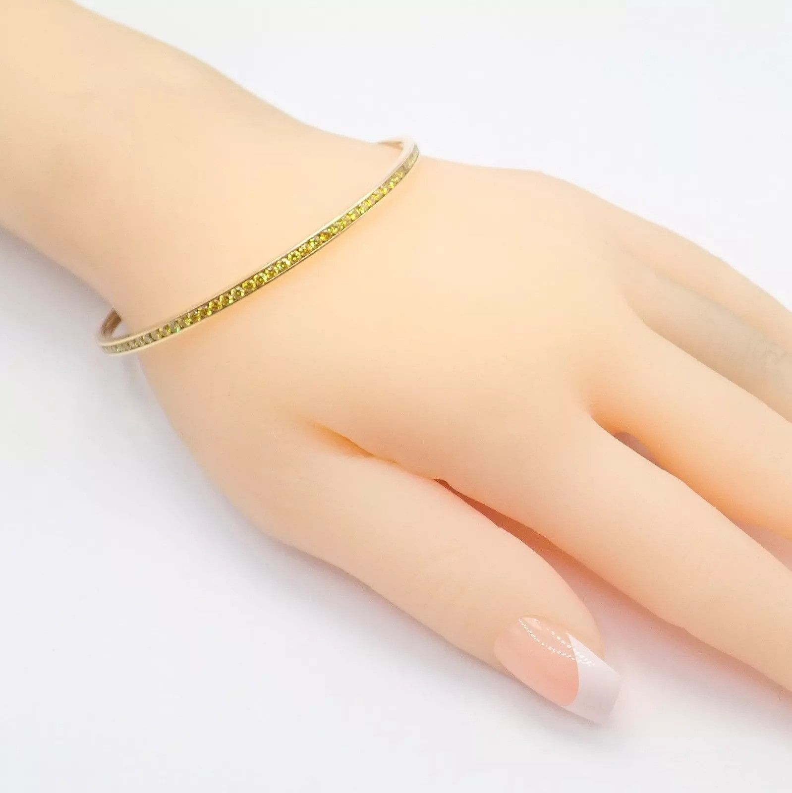 Jacob & Co. Jacob & Co 18k Full 3.5ctw Diamond Bangle Bracelet Size ONE SIZE - 11 Thumbnail