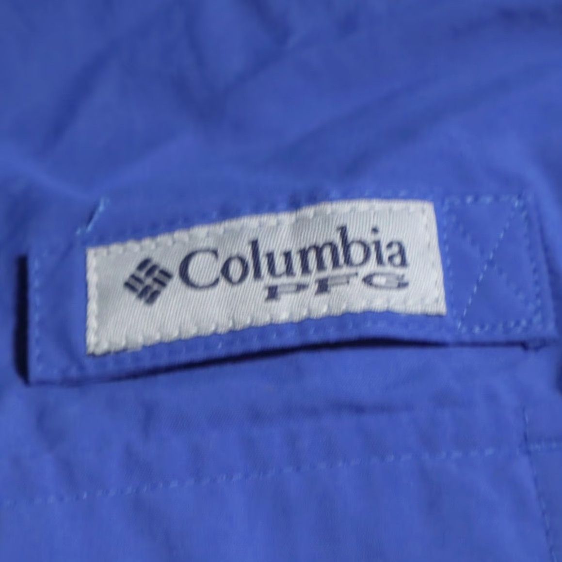 Vintage Columbia PFG Fishing Nylon Solid Long Sleeve Button Down Shirt Blue Men's L Size US L / EU 52-54 / 3 - 6 Thumbnail