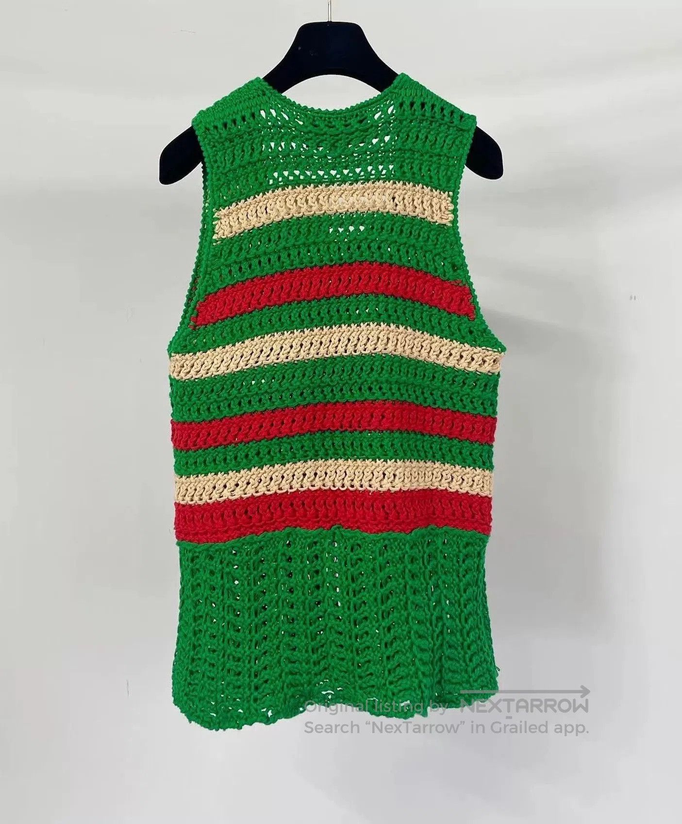 Gucci Gucci Colorful Stripe Knit Vest. Size XS / US 0-2 / IT 36-38 - 2 Thumbnail