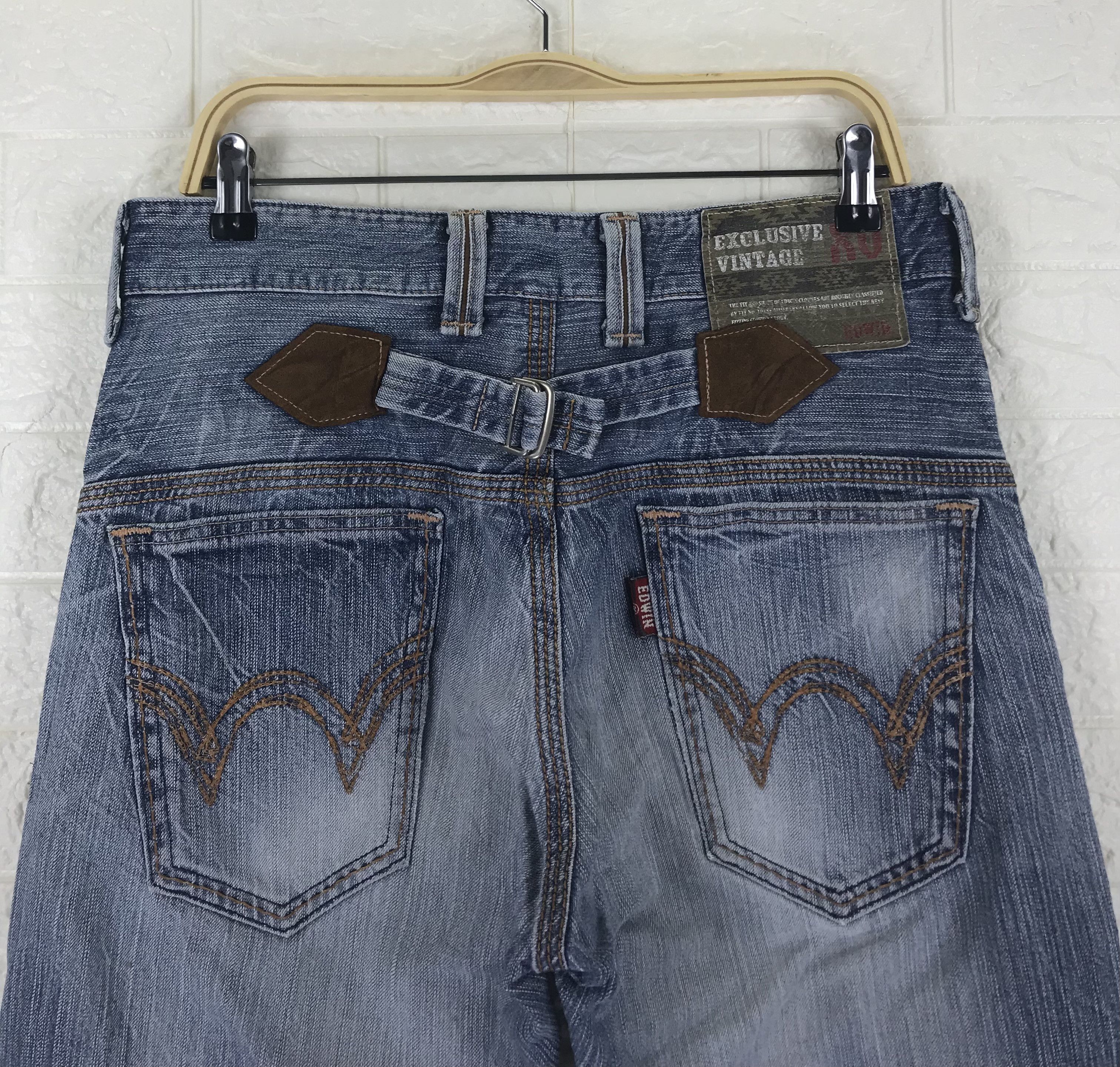 Edwin Vintage Edwin 435 XVS Buckle Back Jeans Size US 30 / EU 46 - 2 Thumbnail