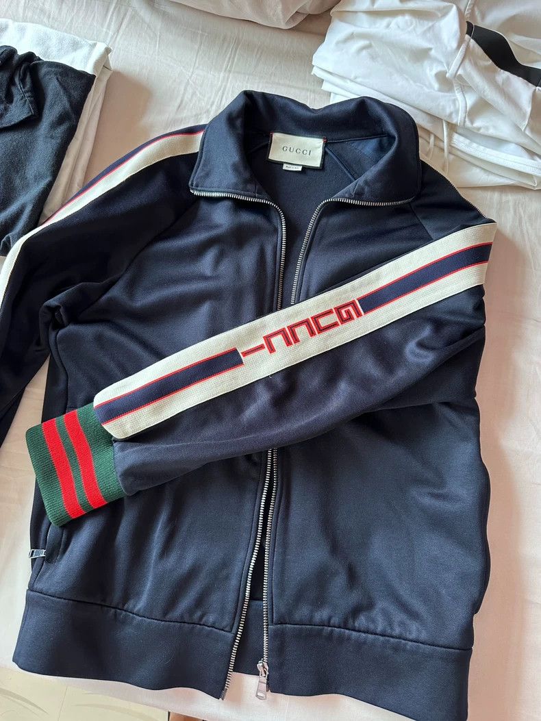 Gucci Sports Jacket in Navy Blue