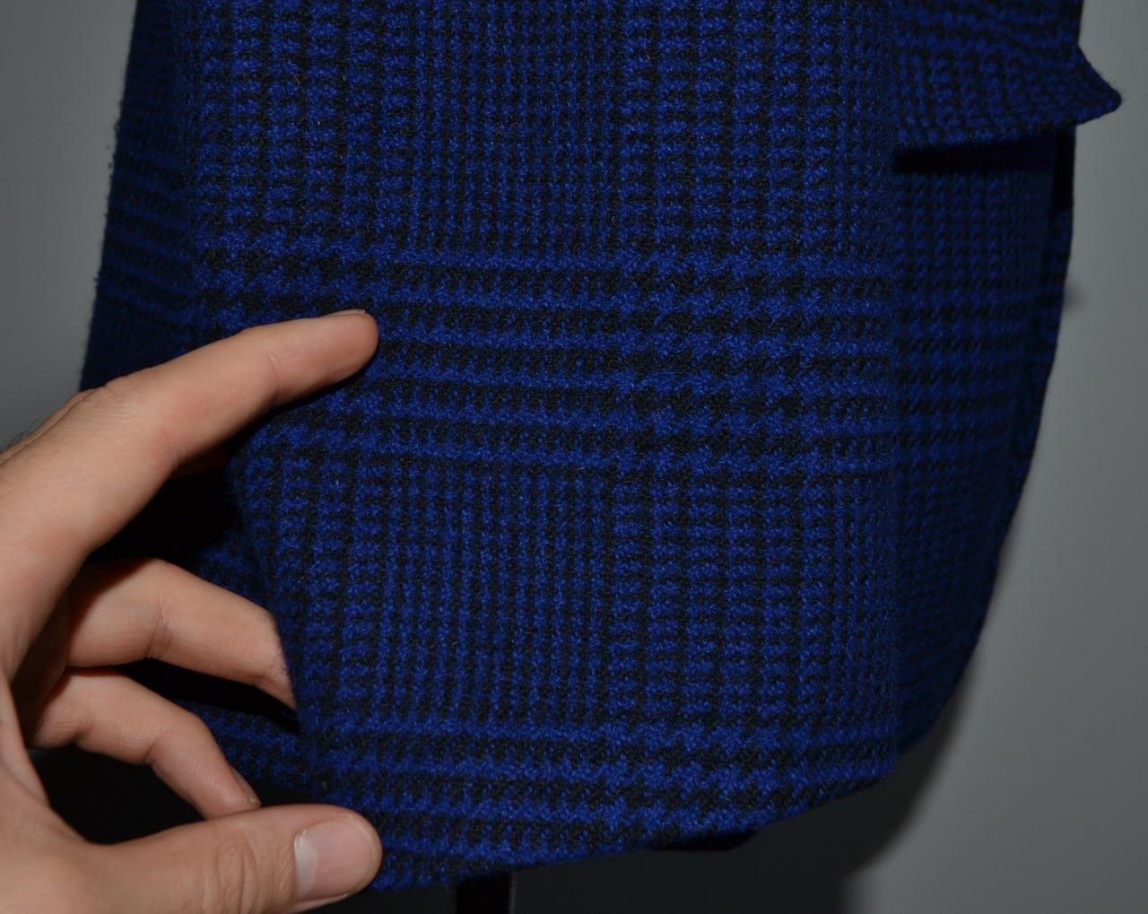 Fay Fay Milano Blazer Jacket 100% Lana wool blue 4OR (Eu 50) Size 40R - 8 Thumbnail