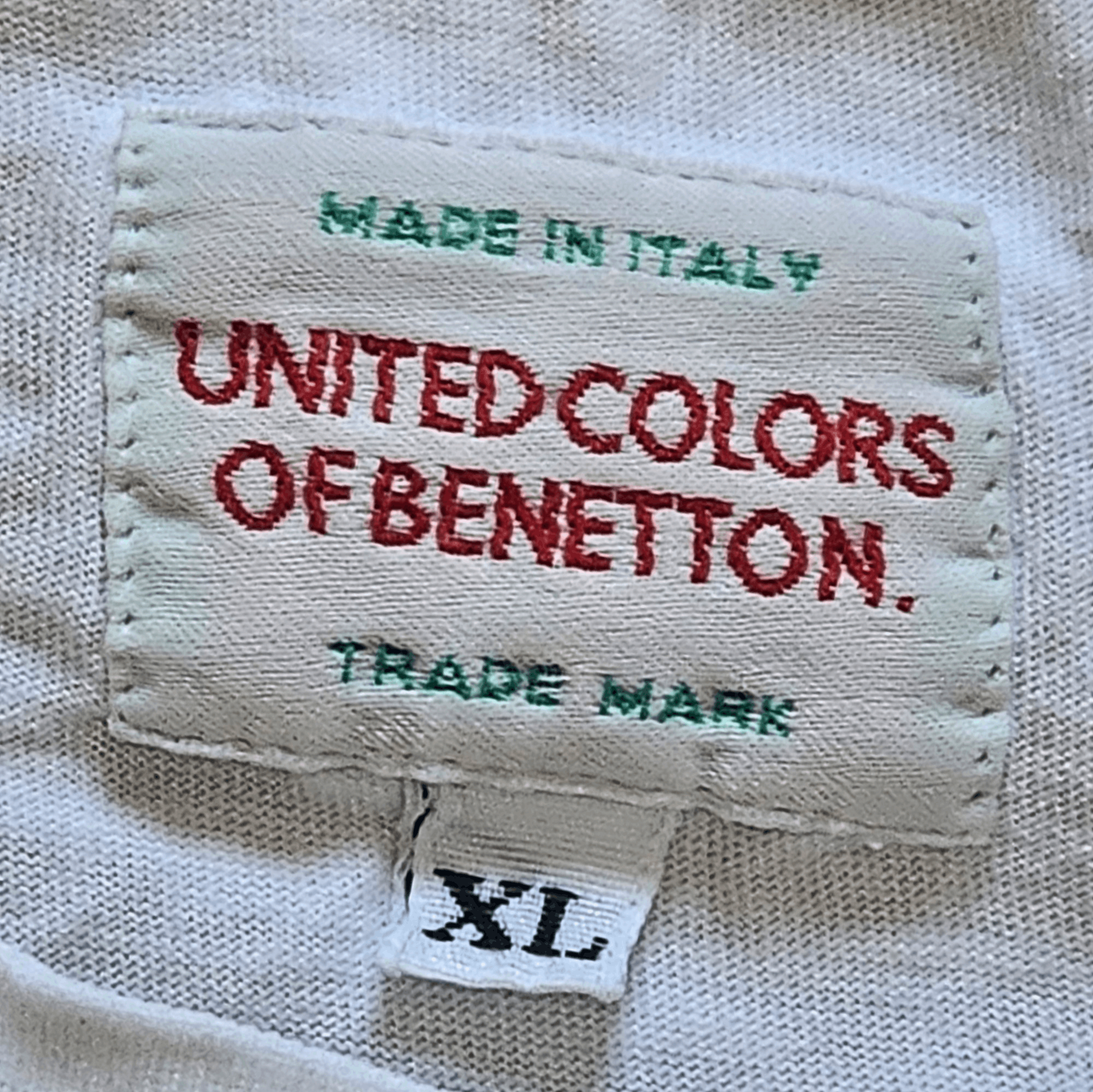 United Colors Of Benetton United Colors Of Benetton 1990 World Cup Tee Size US XL / EU 56 / 4 - 3 Thumbnail