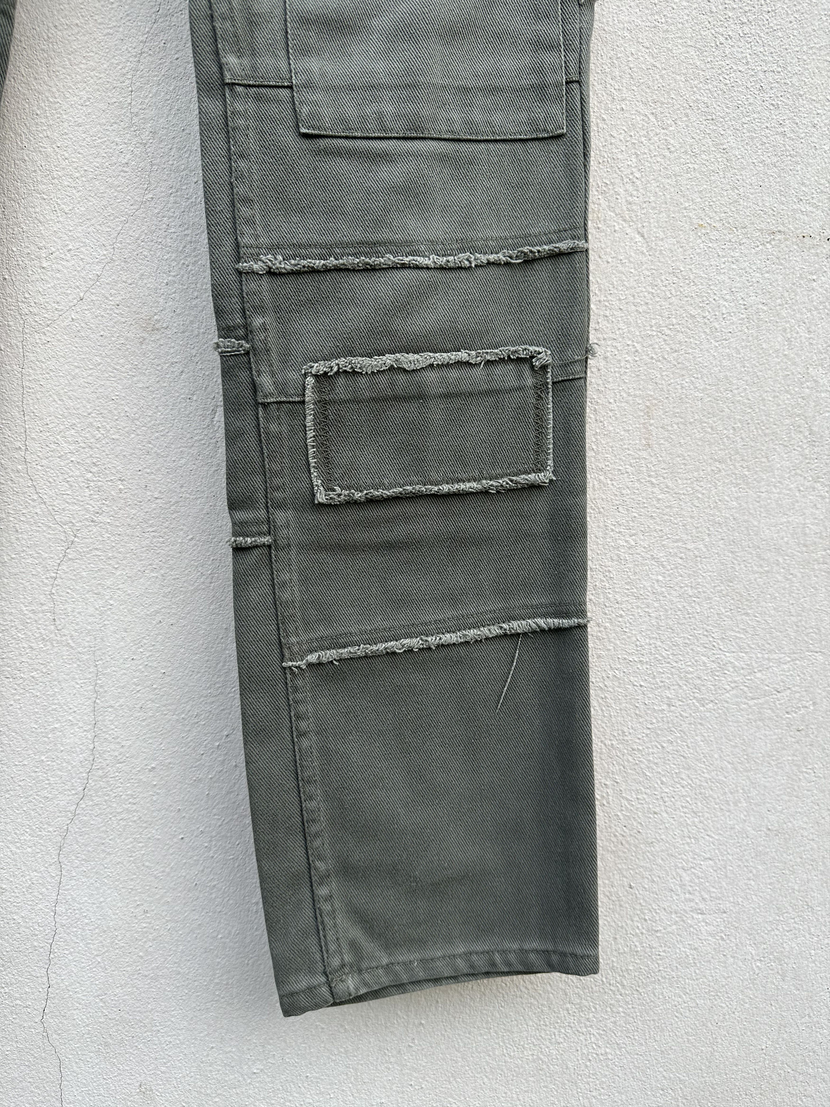 Hysteric Glamour Vintage World Wide Love Patchwork Hagi Denim Jeans Size US 29 - 11 Thumbnail