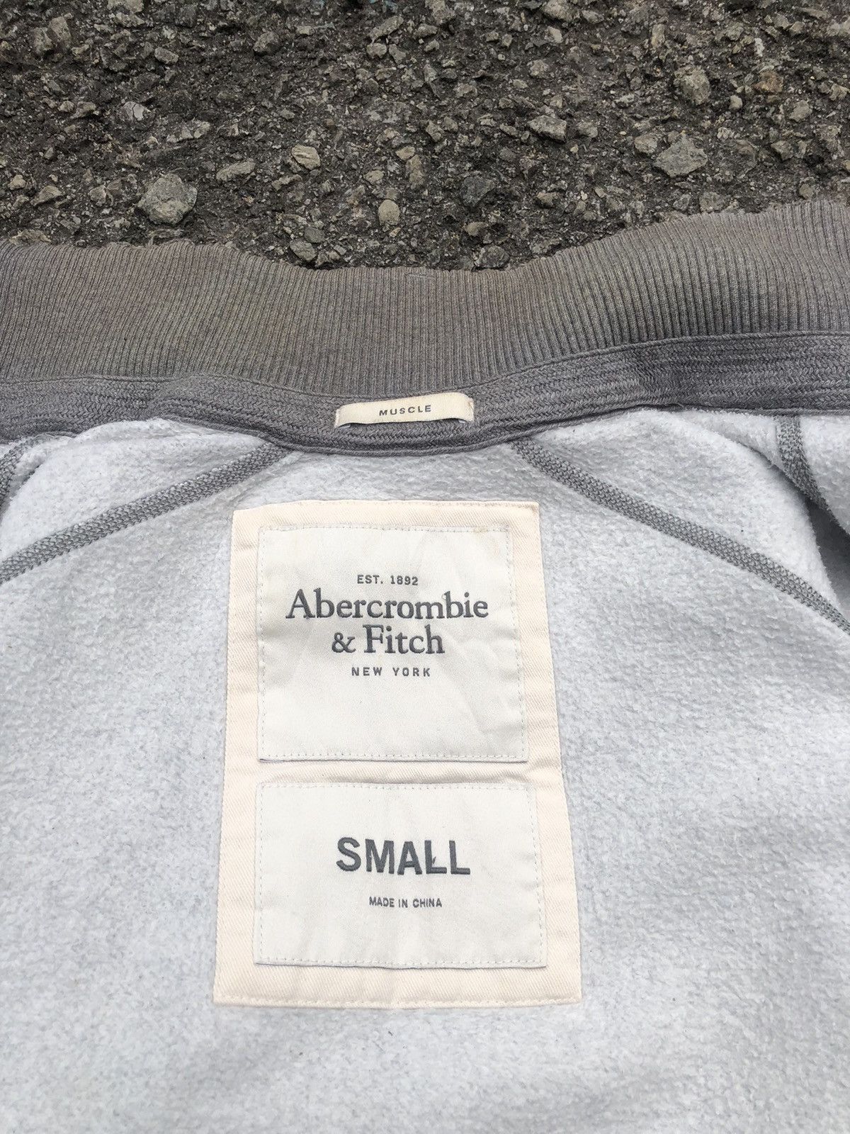 Abercrombie & Fitch Vintage Abercrombie & Fitch Big Logo Zipper Sweater Size US M / EU 48-50 / 2 - 17 Thumbnail
