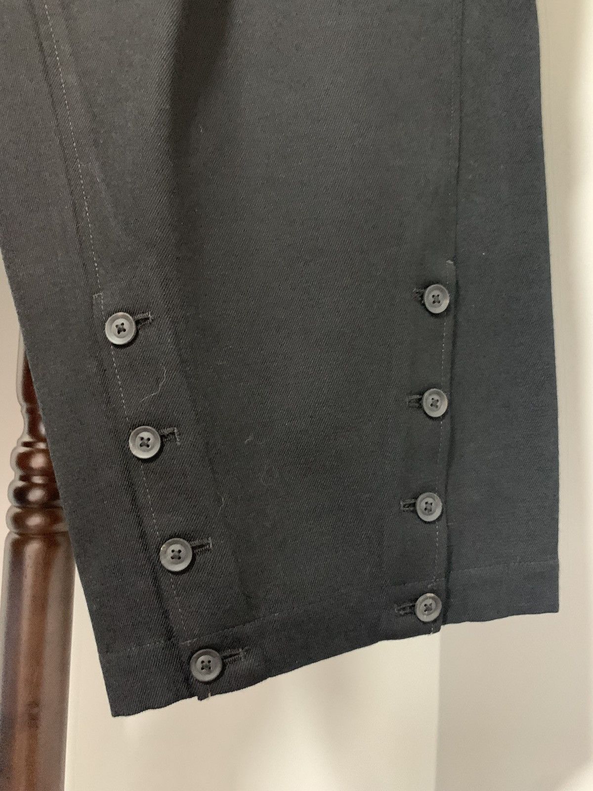 Yohji Yamamoto yohji aw19 button hem pants Size US 36 / EU 52 - 5 Thumbnail