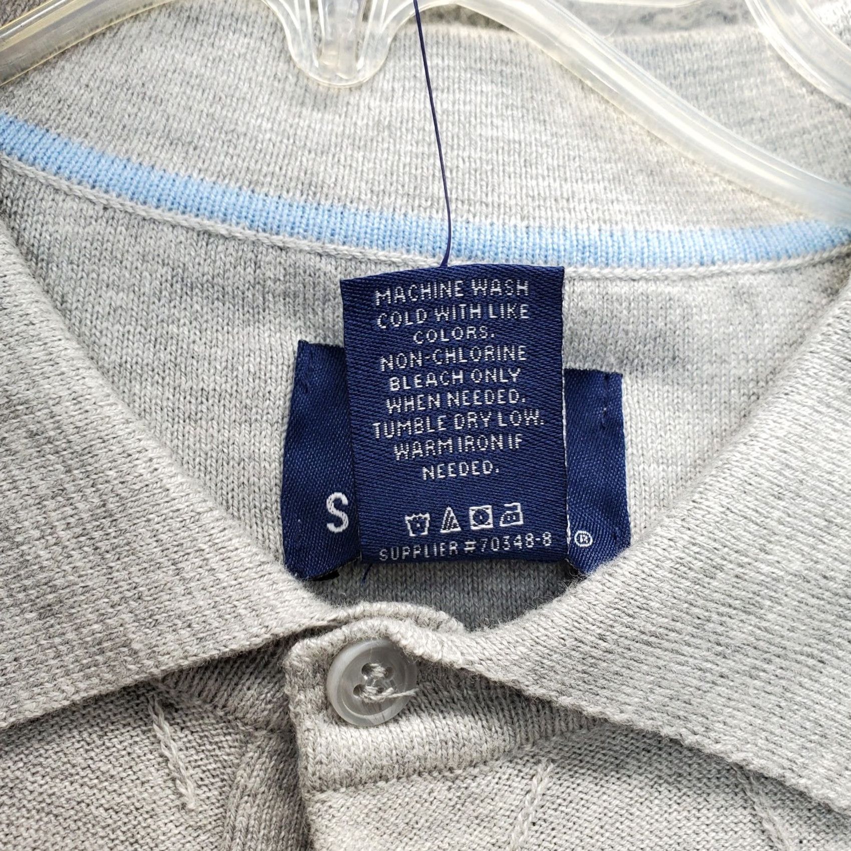 Stafford Stafford Polo Shirt Mens M Gray Heather Short Sleeve Polo Shirt Casual Golf Shirt Mens Size M Gray Stafford Size US M / EU 48-50 / 2 - 8 Thumbnail
