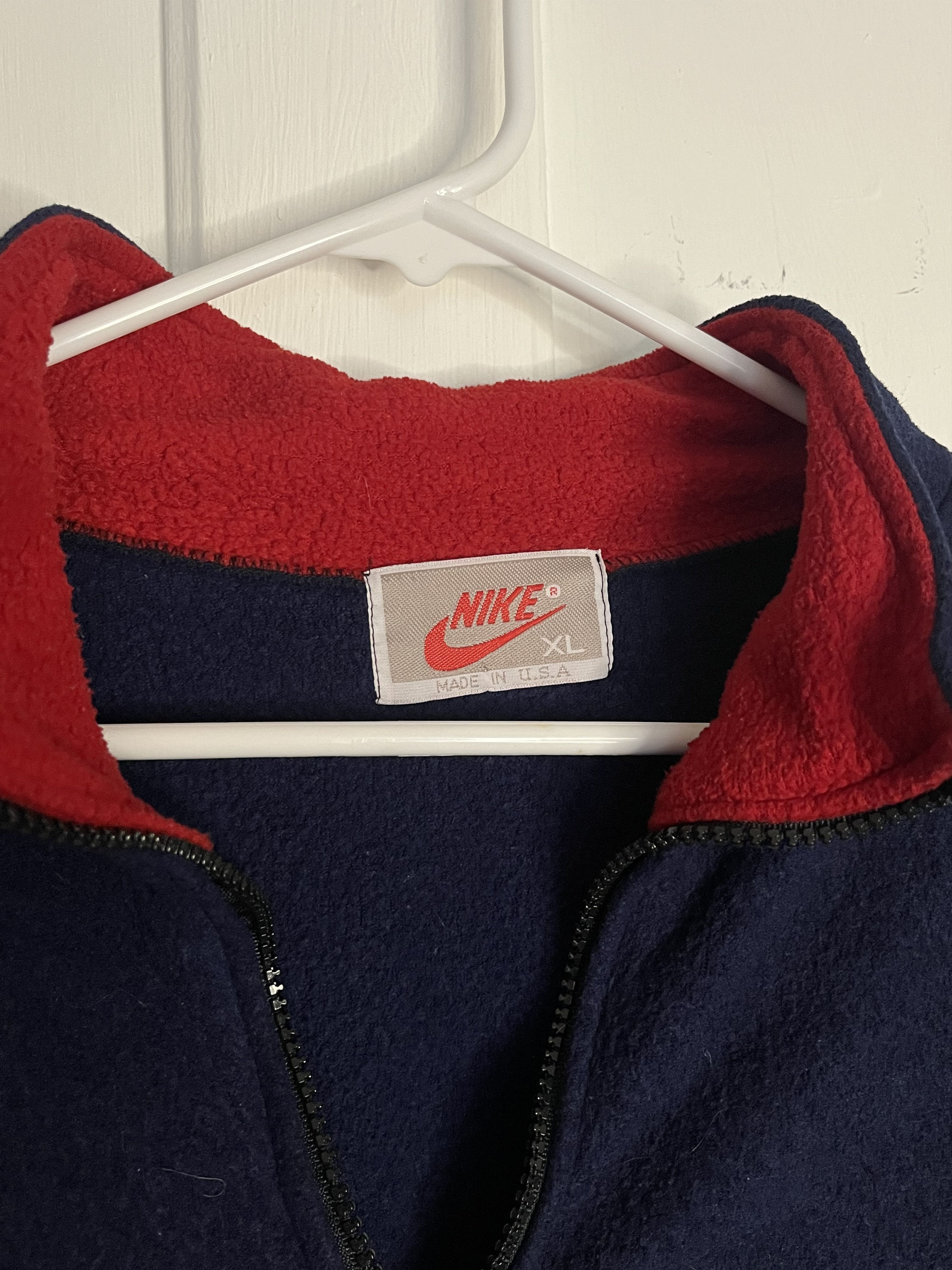 Nike Nike 1/4 Zip Sweatshirt Streetwear Retro Vintage Size US XL / EU 56 / 4 - 3 Thumbnail
