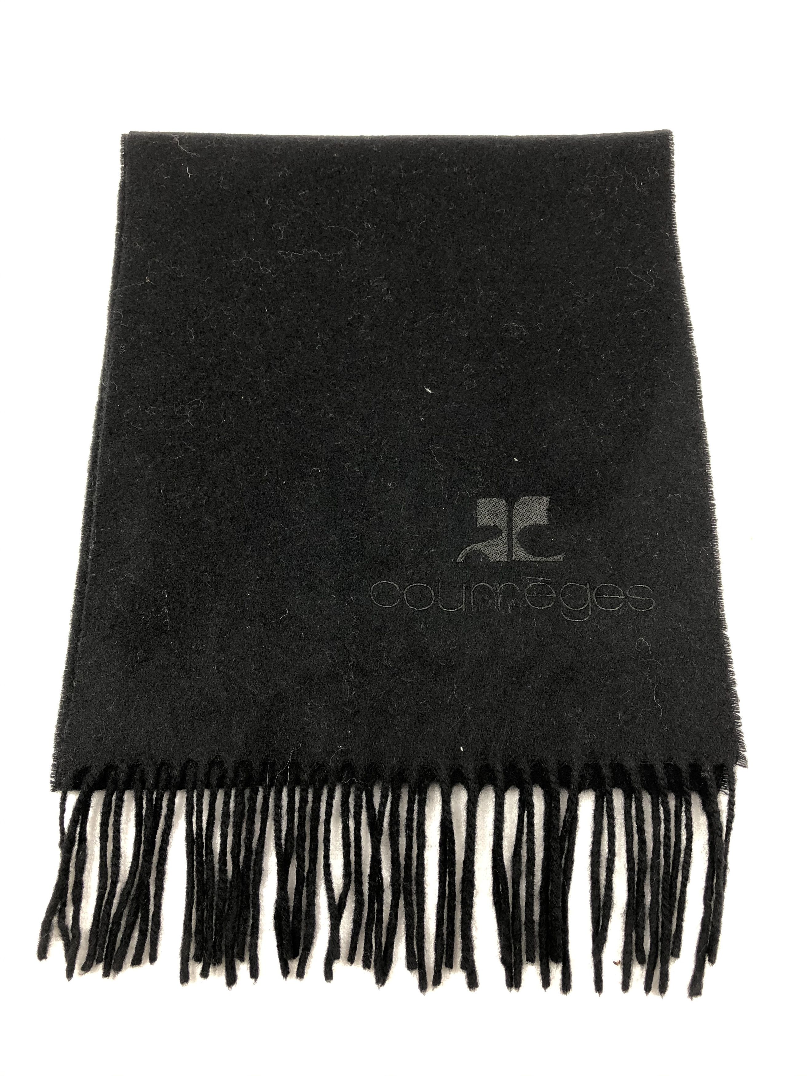 Courreges Courreges Lambswool Scarf / Muffler / Neckwear Size ONE SIZE - 5 Thumbnail
