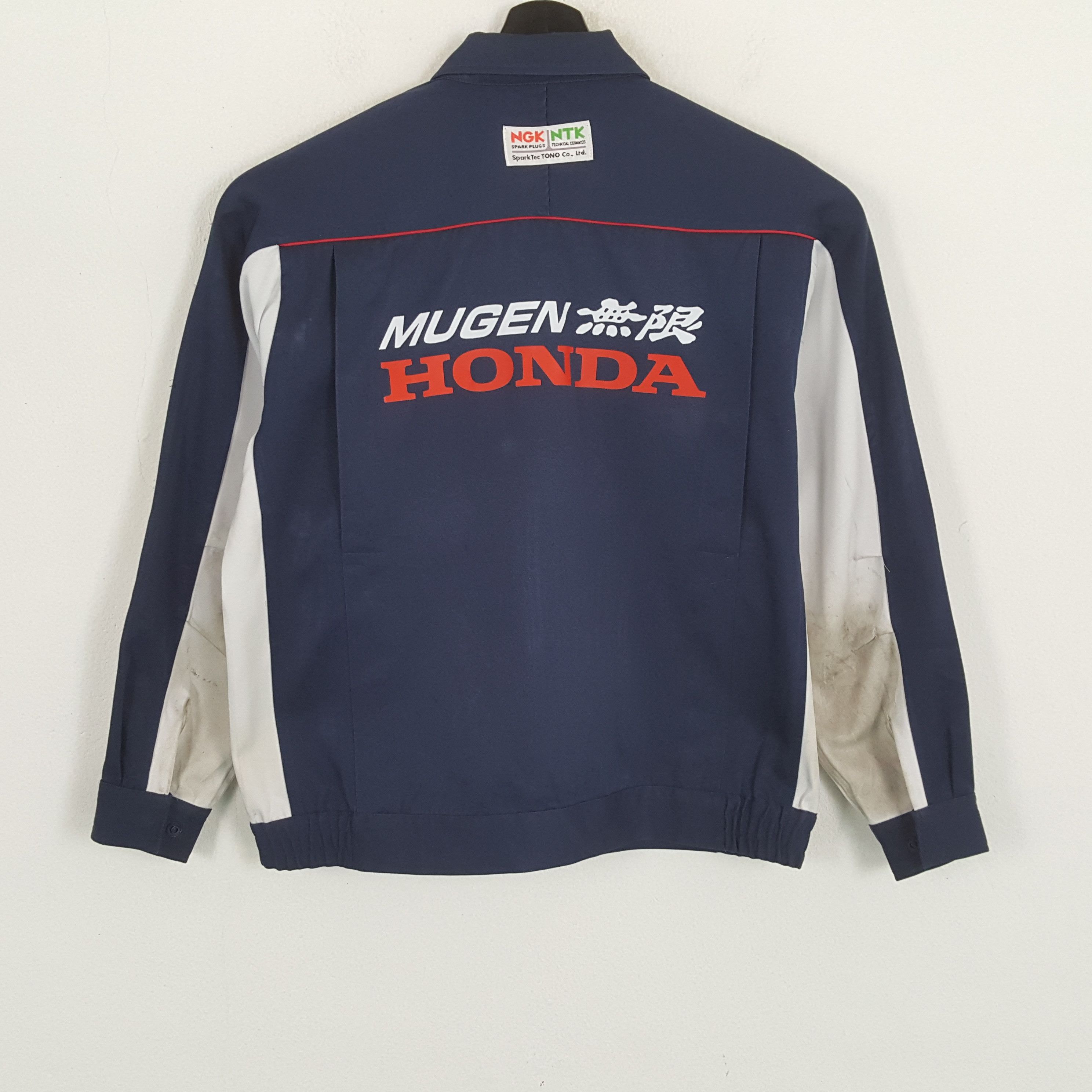 Japanese Brand × Vintage MUGEN HONDA Japanese Motorsports Custom Art Jacket Size US M / EU 48-50 / 2 - 1 Thumbnail