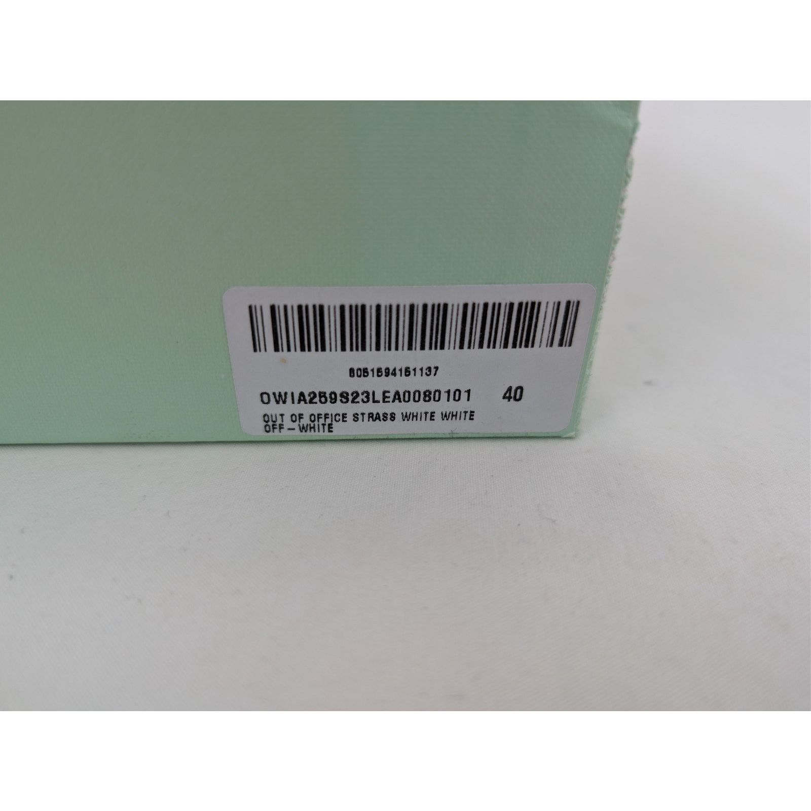 Off-White o1rshd1 Out of Office Strass Sneakers in White Size US 7 / EU 40 - 23 Thumbnail