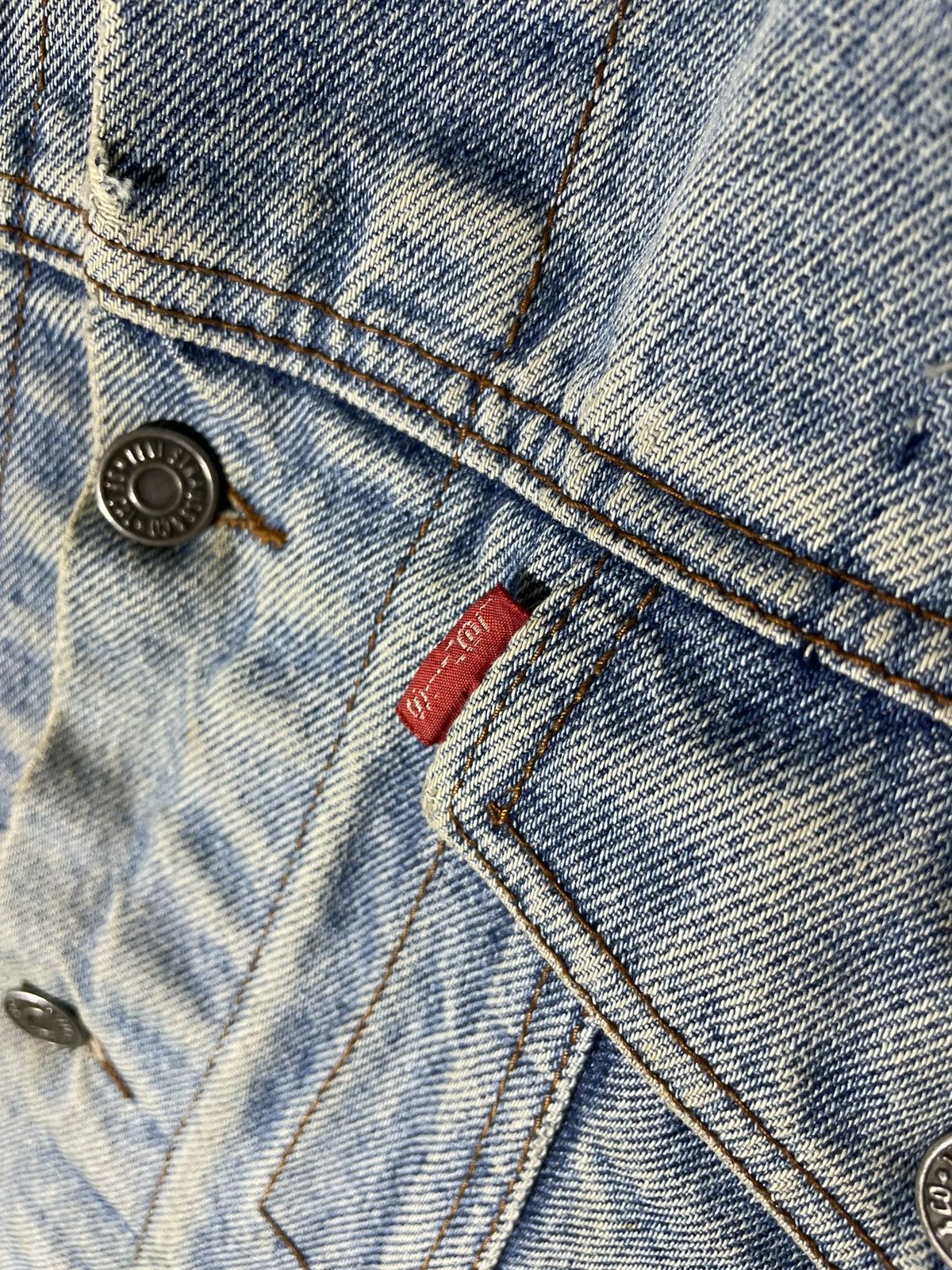 Levi's × Levi's Vintage Clothing Levi’s y2k vintage denim jacket made in USA 90s Size US M / EU 48-50 / 2 - 8 Thumbnail