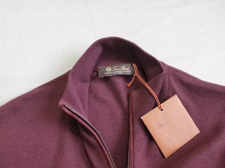 Loro Piana LORO PIANA size52 A small cashmere jacket and knit coat Size US L / EU 52-54 / 3 - 3 Thumbnail
