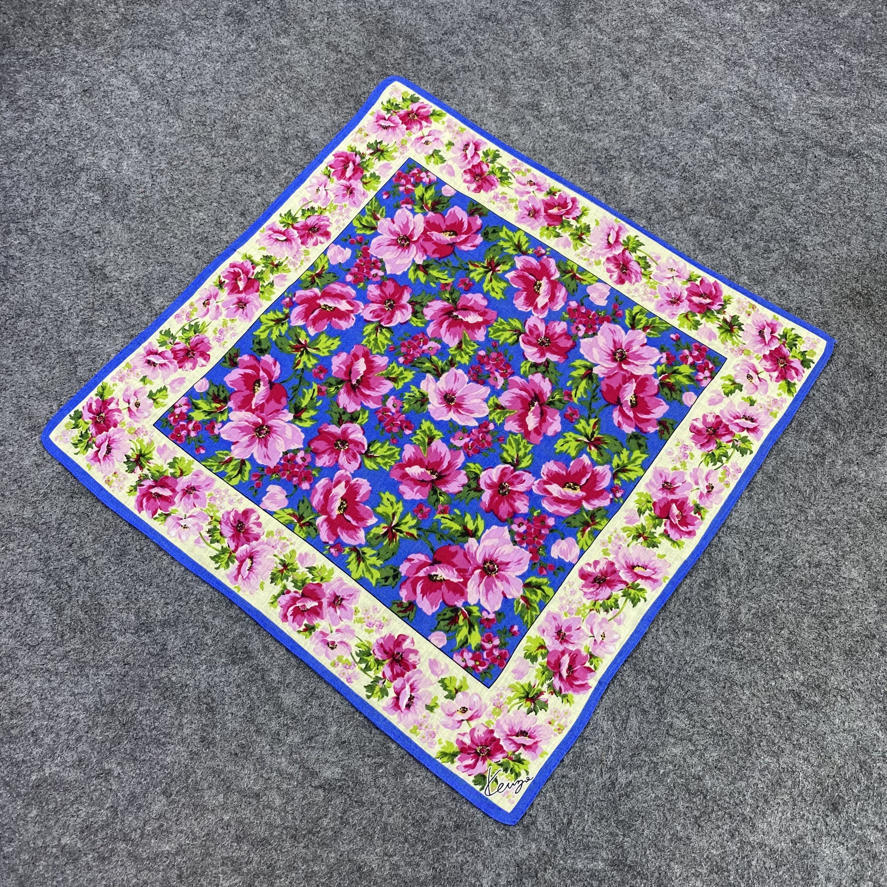 Kenzo Kenzo Handkerchief Neckerchief Bandana-B2006 Size ONE SIZE - 4 Thumbnail