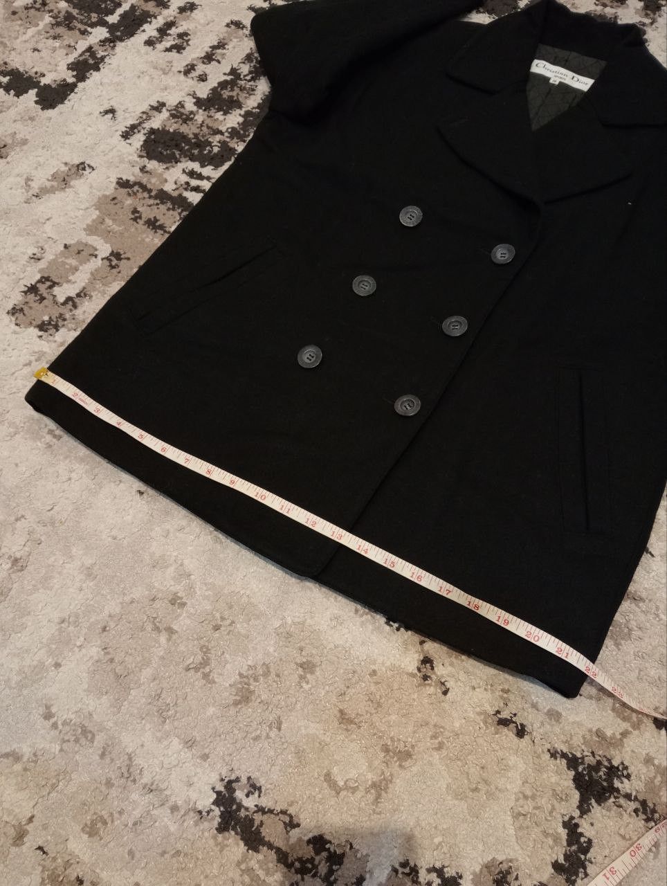 Christian Dior Monsieur Vintage Christian Dior Oversized Wool Coat - Size M Size US M / EU 48-50 / 2 - 10 Thumbnail
