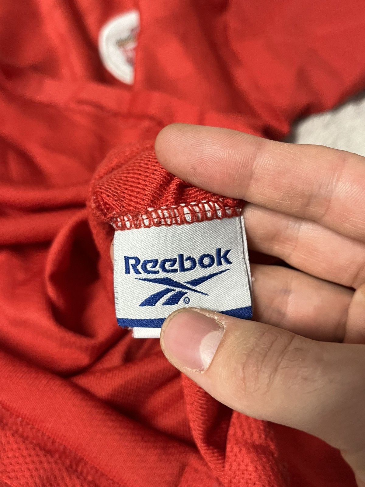 Reebok × Vintage 1998-2000 England Liverpool Home Shirt Size US L / EU 52-54 / 3 - 8 Thumbnail