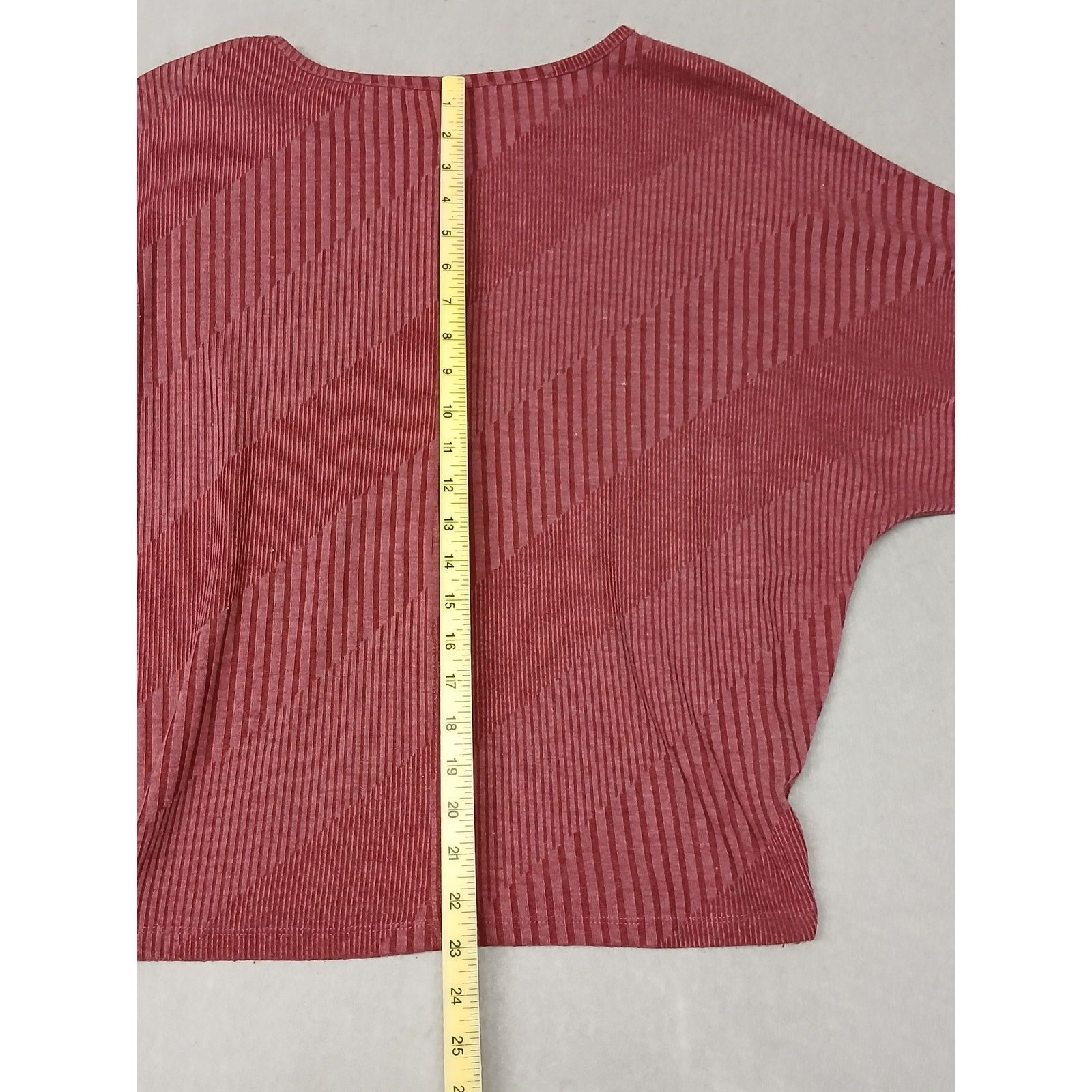 Other Absolutely Famous (Large) Burgundy Mid Sleeve Sweathirt Size L / US 10 / IT 46 - 8 Thumbnail