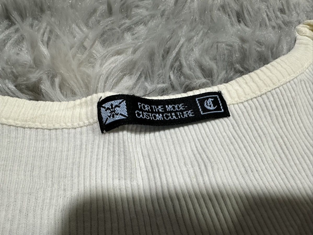 If Six Was Nine 🔥Sick Y2K Custom Culture Tribal Ribbed Gank Top Goth Punk Size US S / EU 44-46 / 1 - 4 Thumbnail