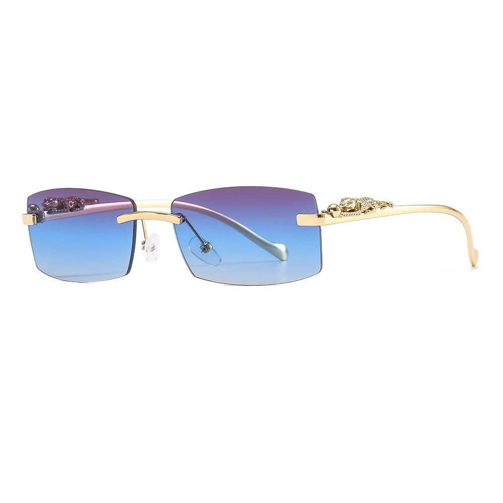 Vintage Rimless Rectangle Shades Size ONE SIZE - 2 Thumbnail