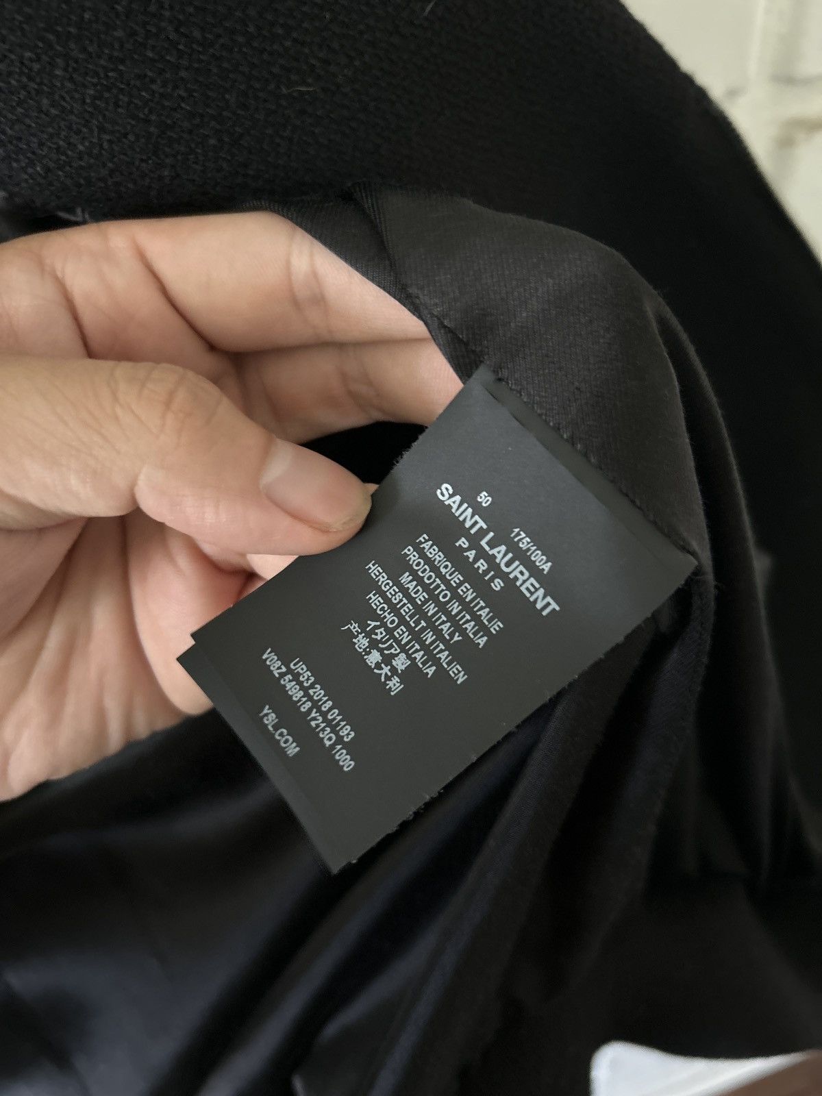 Anthony Vaccarello × Saint Laurent Paris Saint Laurent SS19 Embroidered Jacket Size US M / EU 48-50 / 2 - 4 Thumbnail
