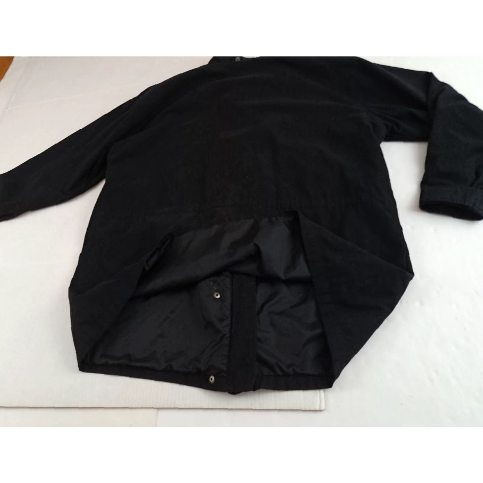 Vintage VINTAGE Cabin Creek Jacket Full Zip&Snap Button Lined Black Canvas Outdoor Winter Fall Spring Unisex Adults XL Mens Womens Size US XL / EU 56 / 4 - 6 Thumbnail