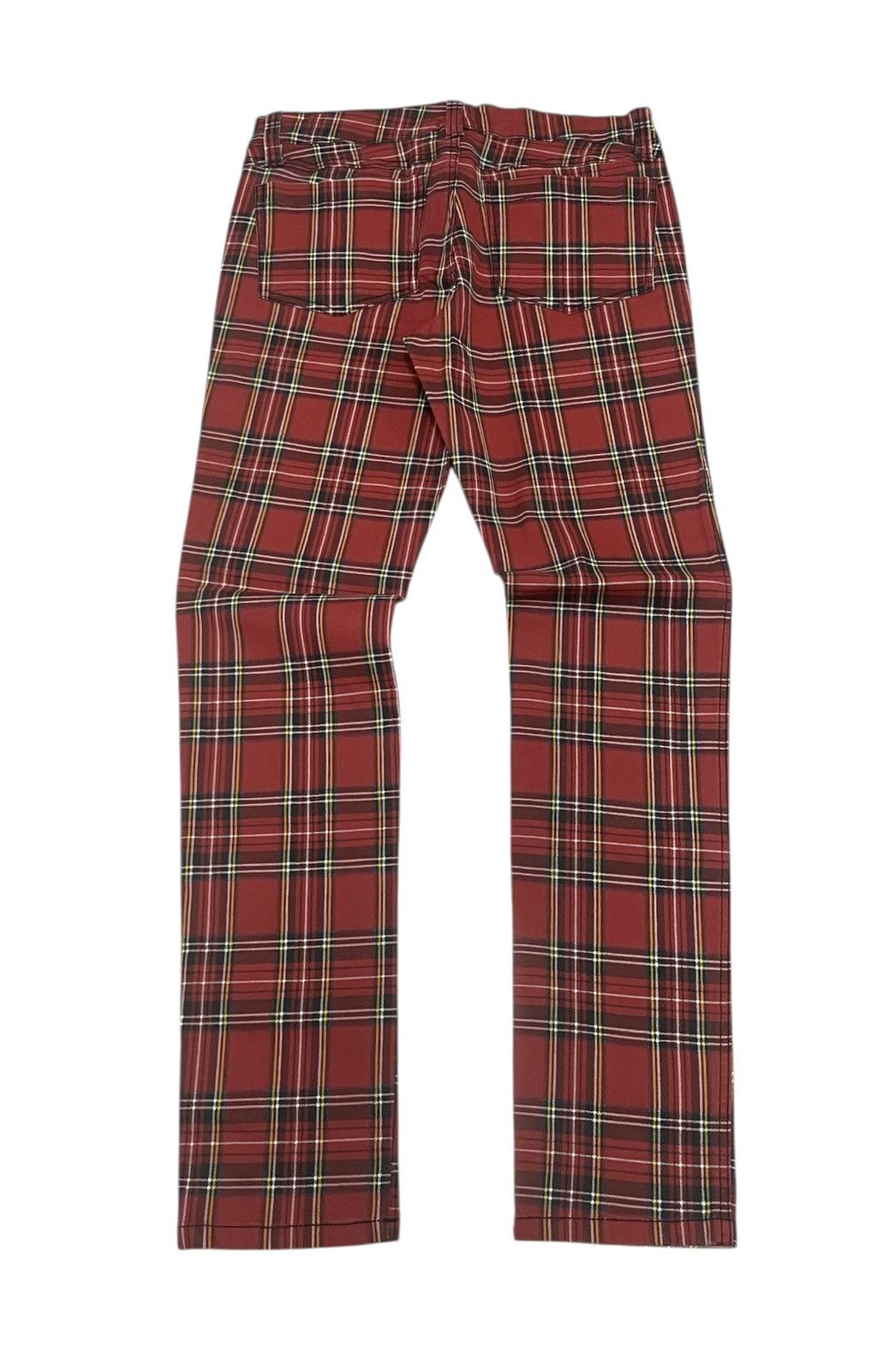 Tripp NYC (NWT) TrippNyc Rockers Red Tartan Plaid Pants Size US 32 / EU 48 - 4 Thumbnail