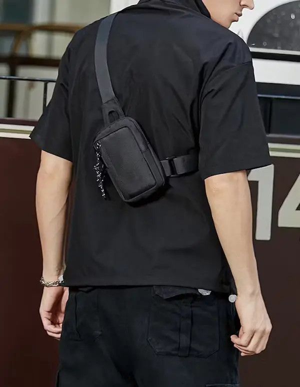 Japanese Brand Fashion y2k mini belt bag sling bag side bag Size ONE SIZE - 3 Thumbnail