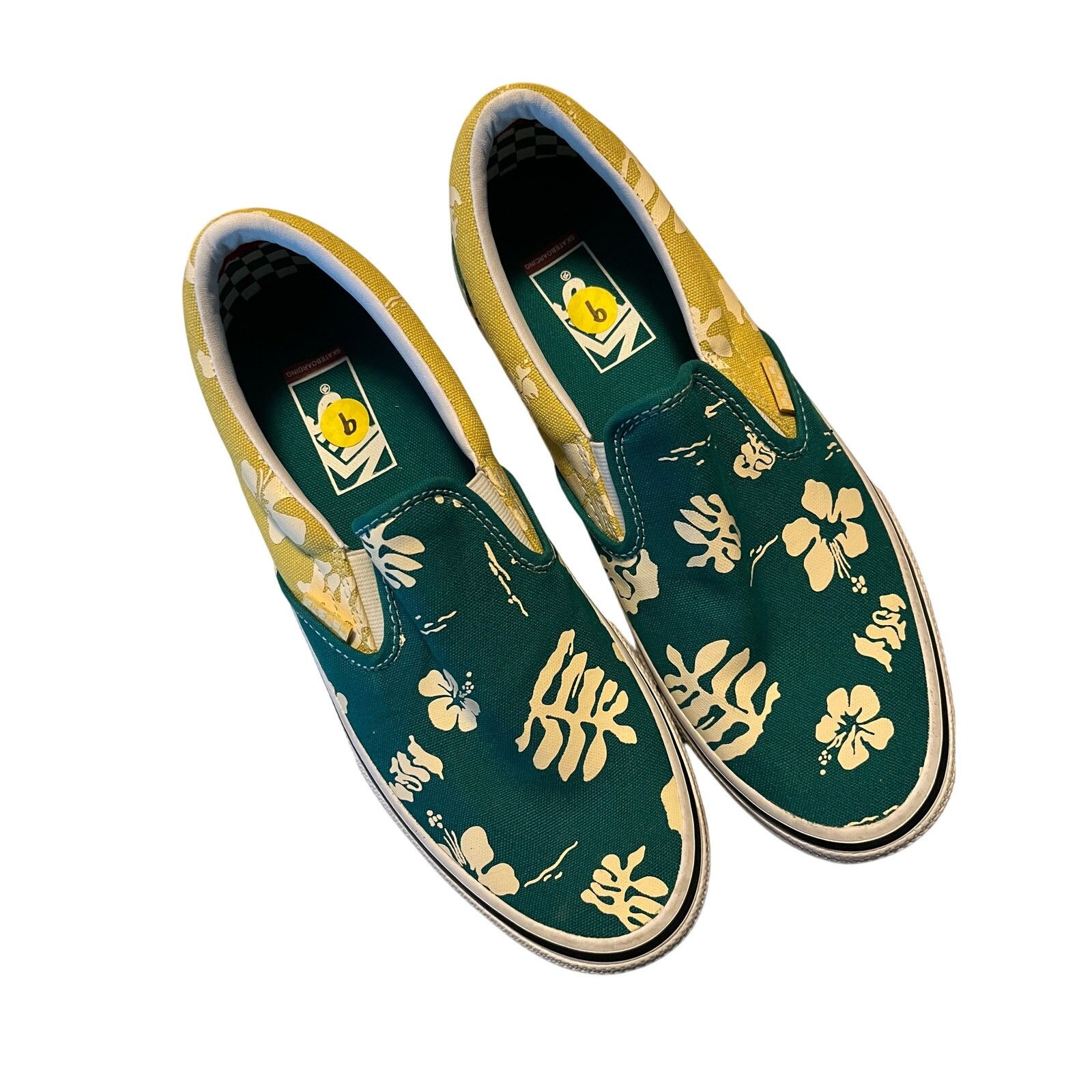 Vans Vans Skate Aloha Slip On MINT CONDITION Size US 9 / EU 42 - 1 Thumbnail