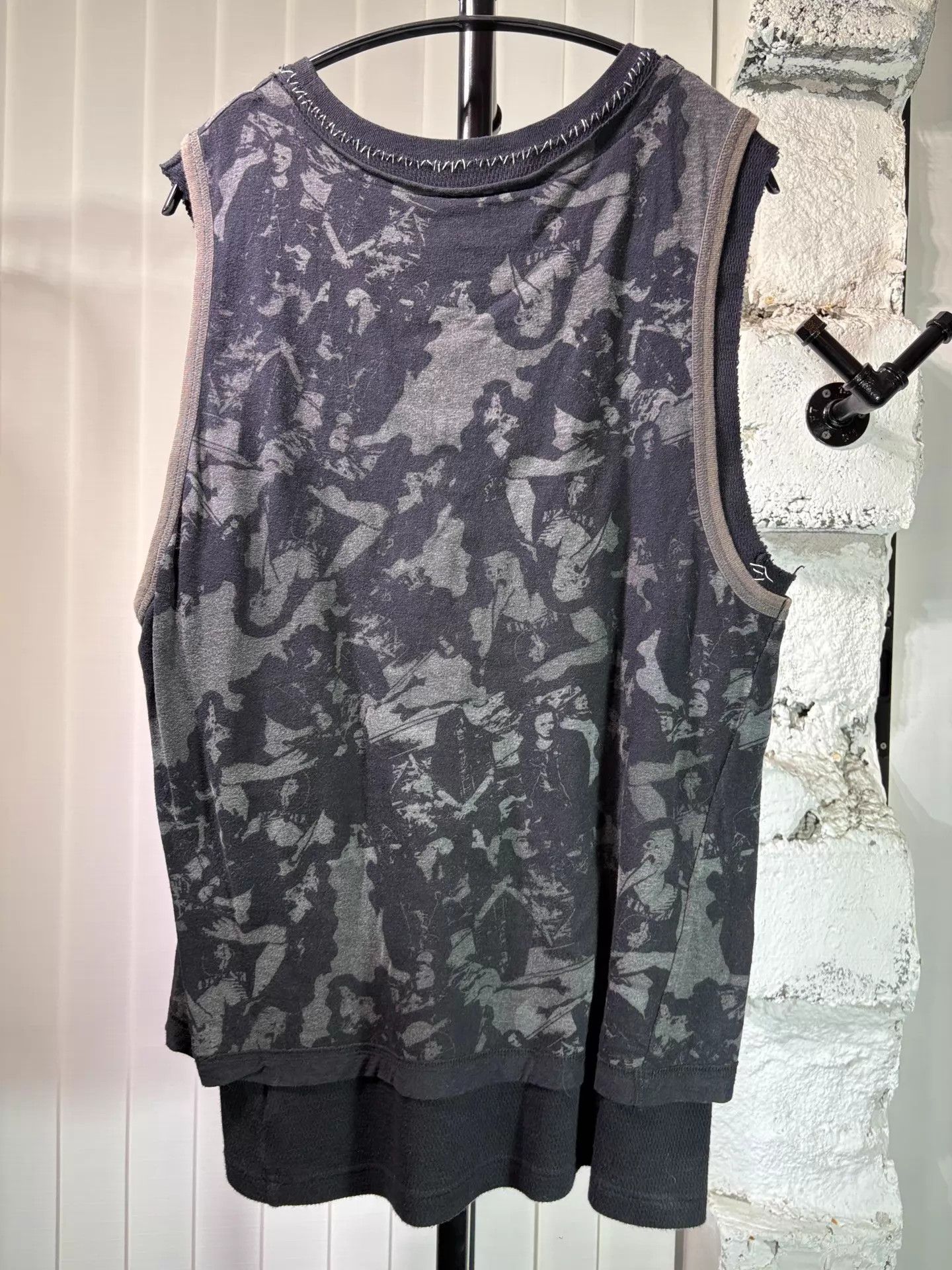 Undercover Undercover 03ss Scab All-Over Double-Layer Damaged Vest L Size US L / EU 52-54 / 3 - 2 Thumbnail