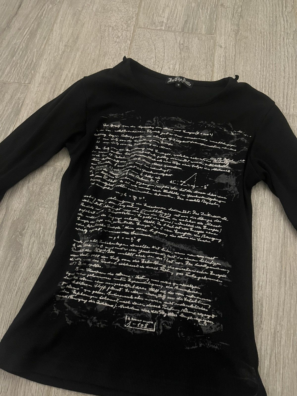 In The Attic In The Attic black flared long sleeve Size US M / EU 48-50 / 2 - 2 Thumbnail