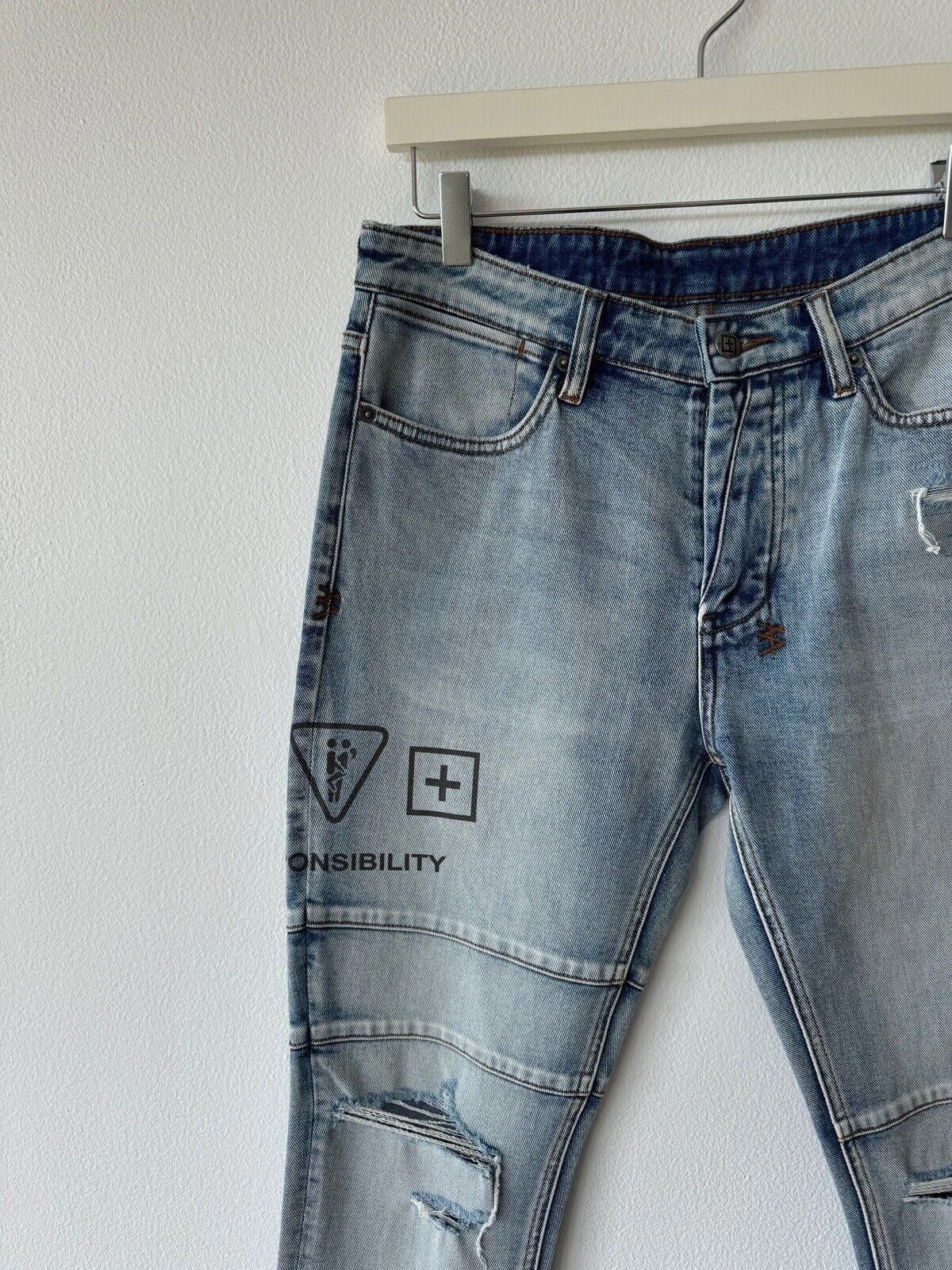 Ksubi Ksubi mens denim jean van winkle 32 blue enjoy responsibly Size US 32 / EU 48 - 4 Thumbnail