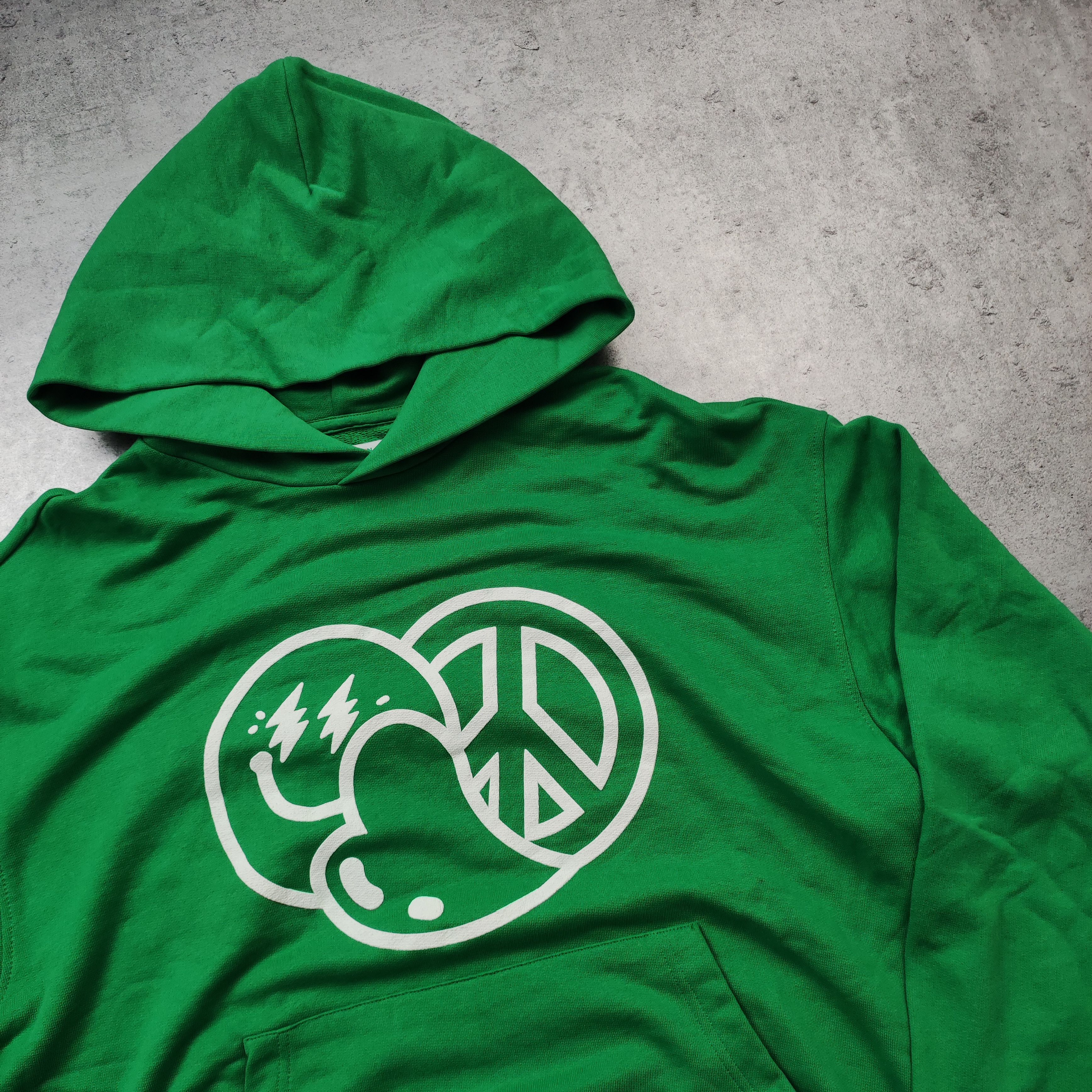 Guess × J Balvin Guess Los Angeles x J Balvin Green Logo Oversize Hoodie Size US M / EU 48-50 / 2 - 5 Thumbnail