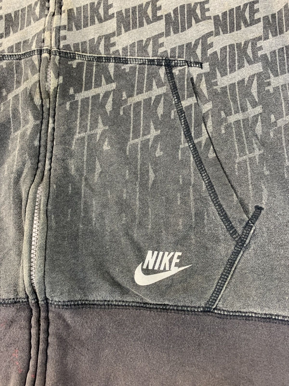 Nike Nike Sportswear Zip Up Hooded Nova Checked Design Spell Out Size US M / EU 48-50 / 2 - 5 Thumbnail