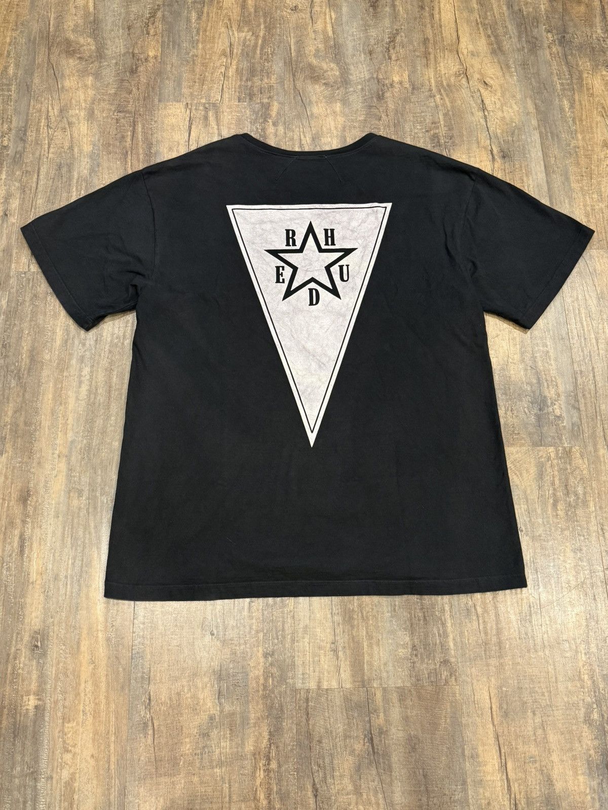 Rhude RARE Rhude Wolf Tee Star Logo Black Size US S / EU 44-46 / 1 - 2 Thumbnail