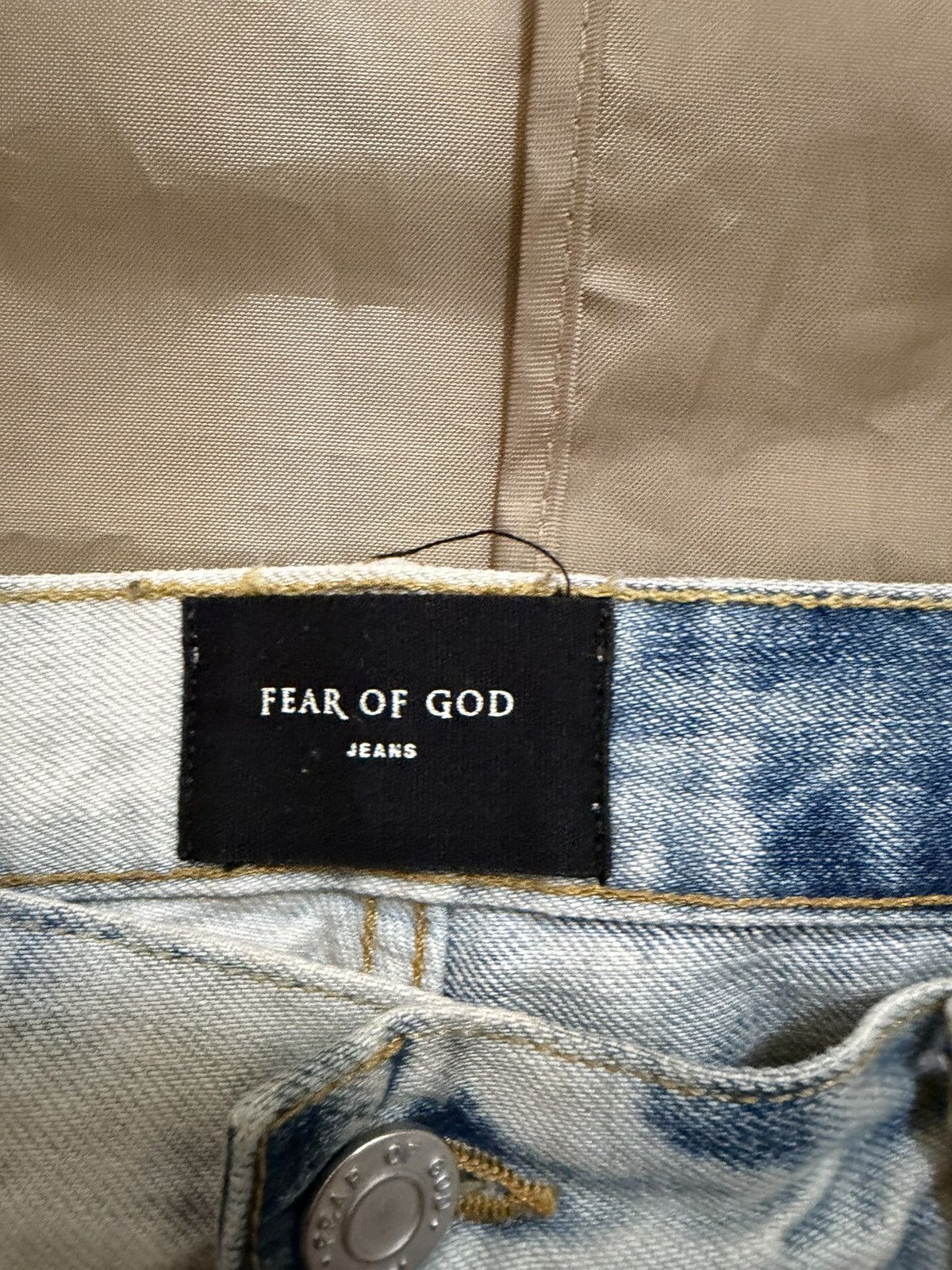 Fear of God Fear of god denim blue size 35 Size US 34 / EU 50 - 4 Thumbnail