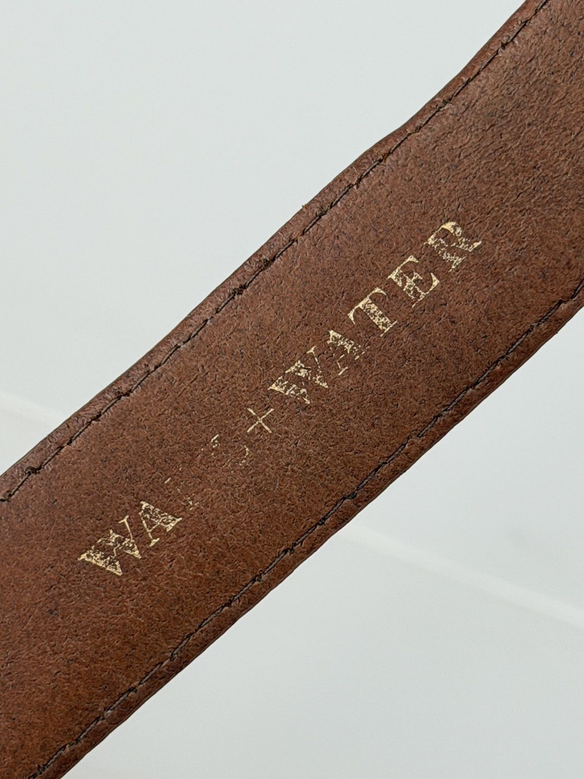 Other Wall + Water Italian leather belt Size 30 - 5 Thumbnail
